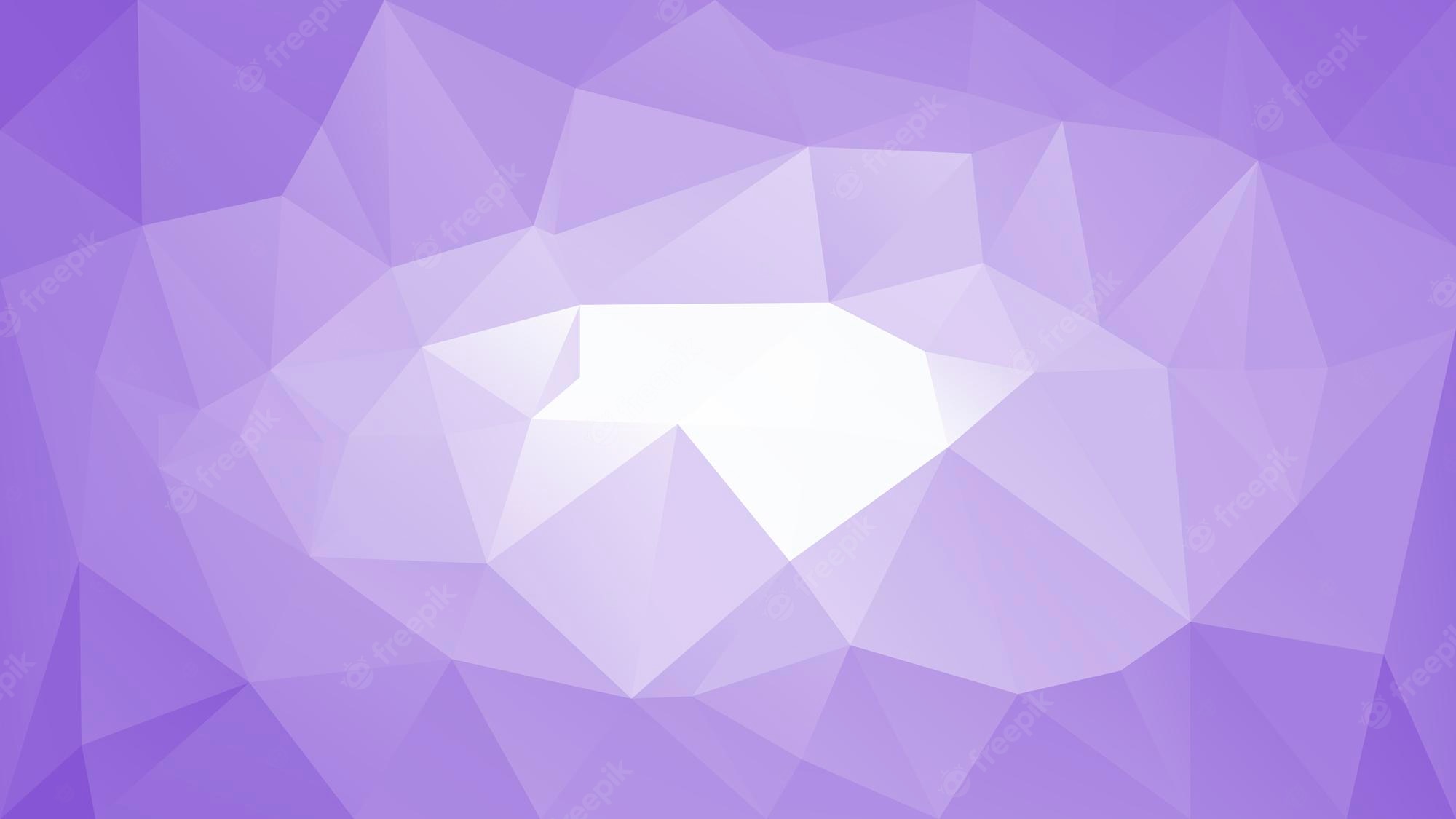 Purple Polygon Background