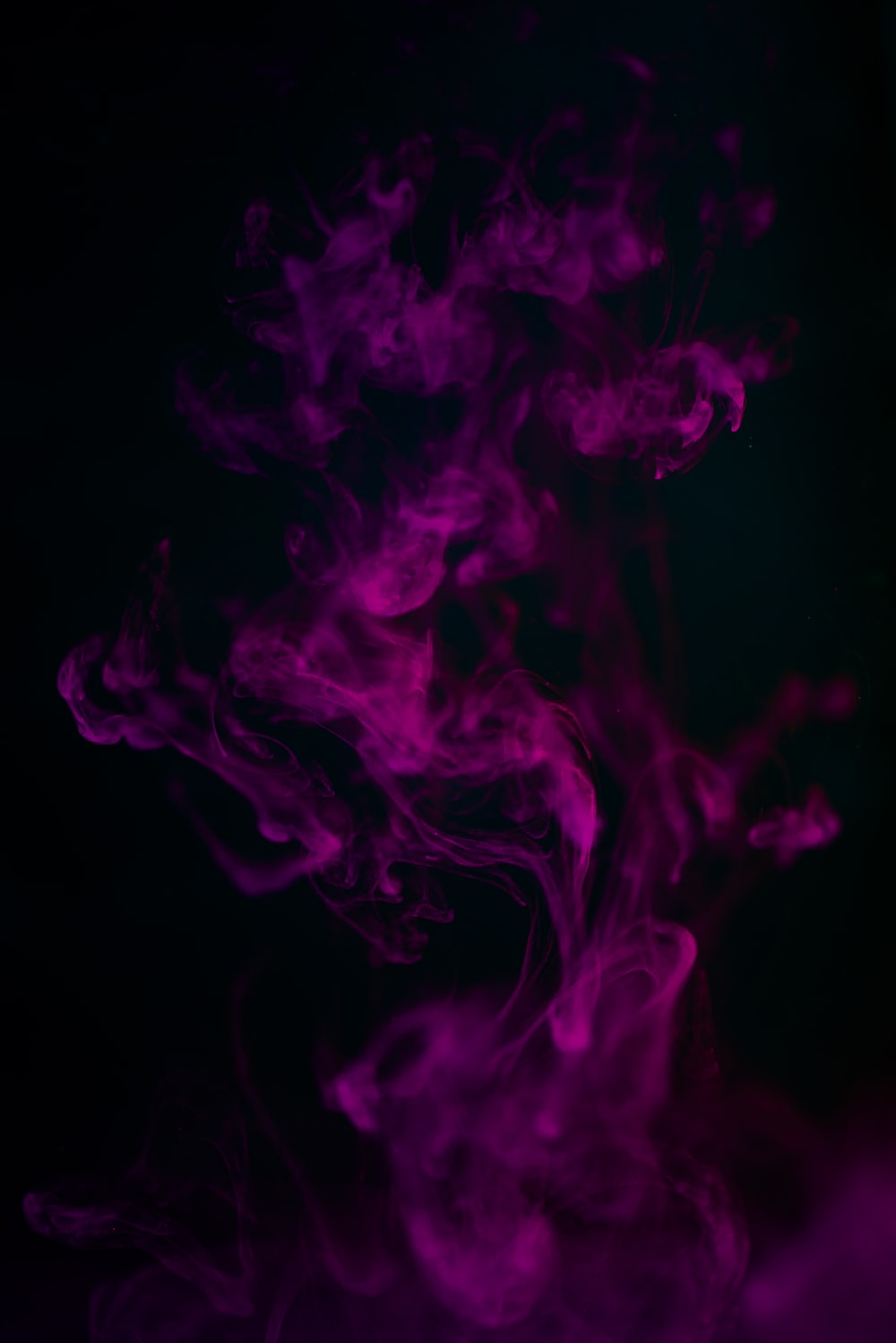 Purple Smoke Background