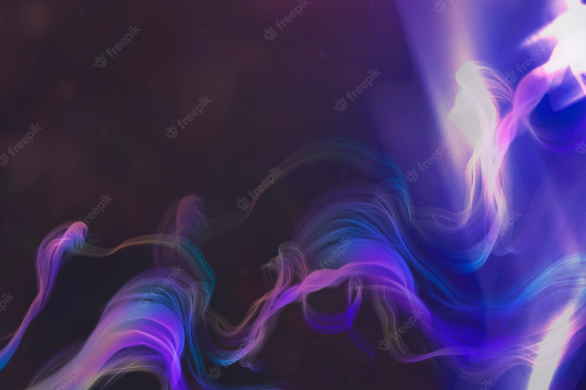 Purple Smoke Background