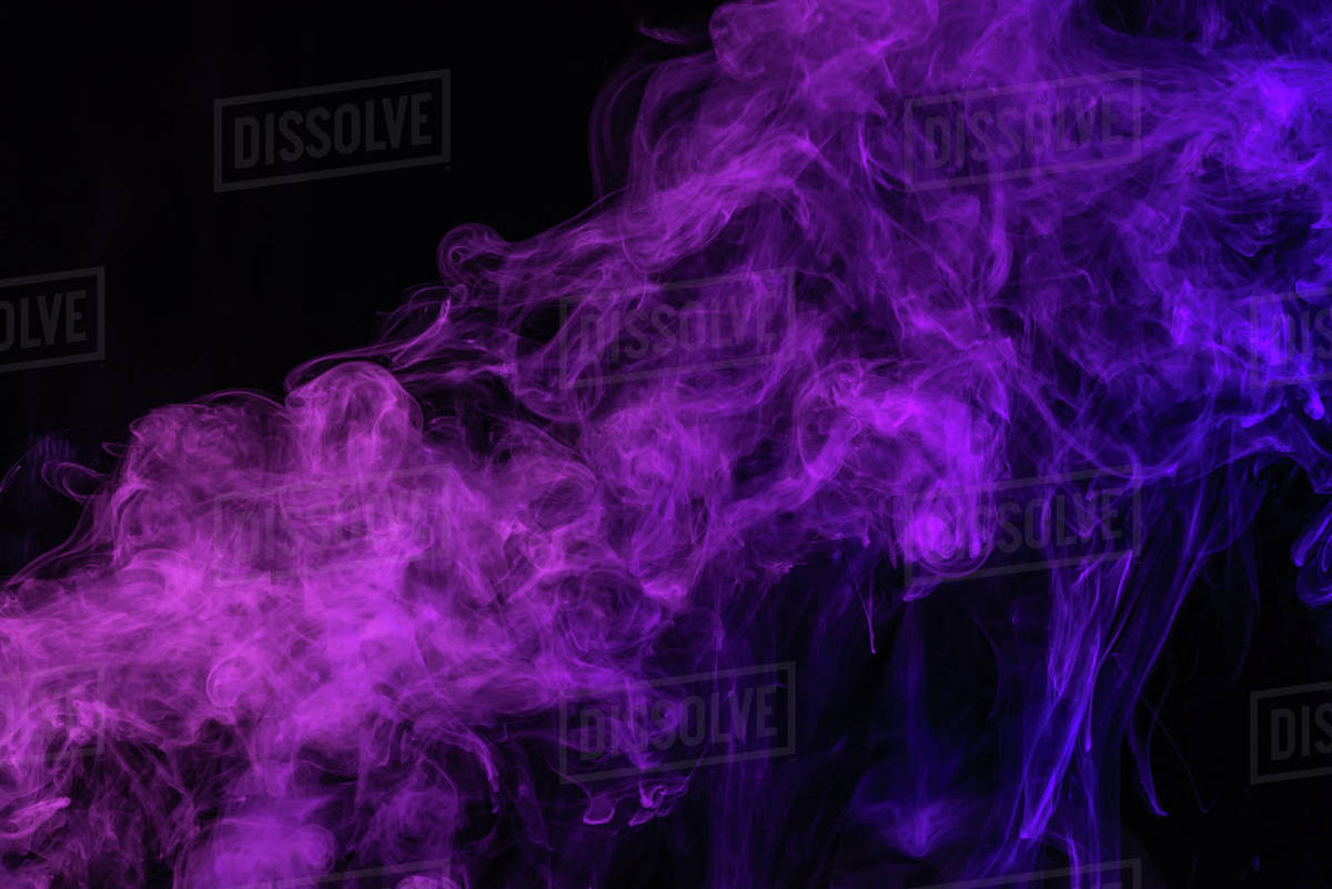 Purple Smoke Background