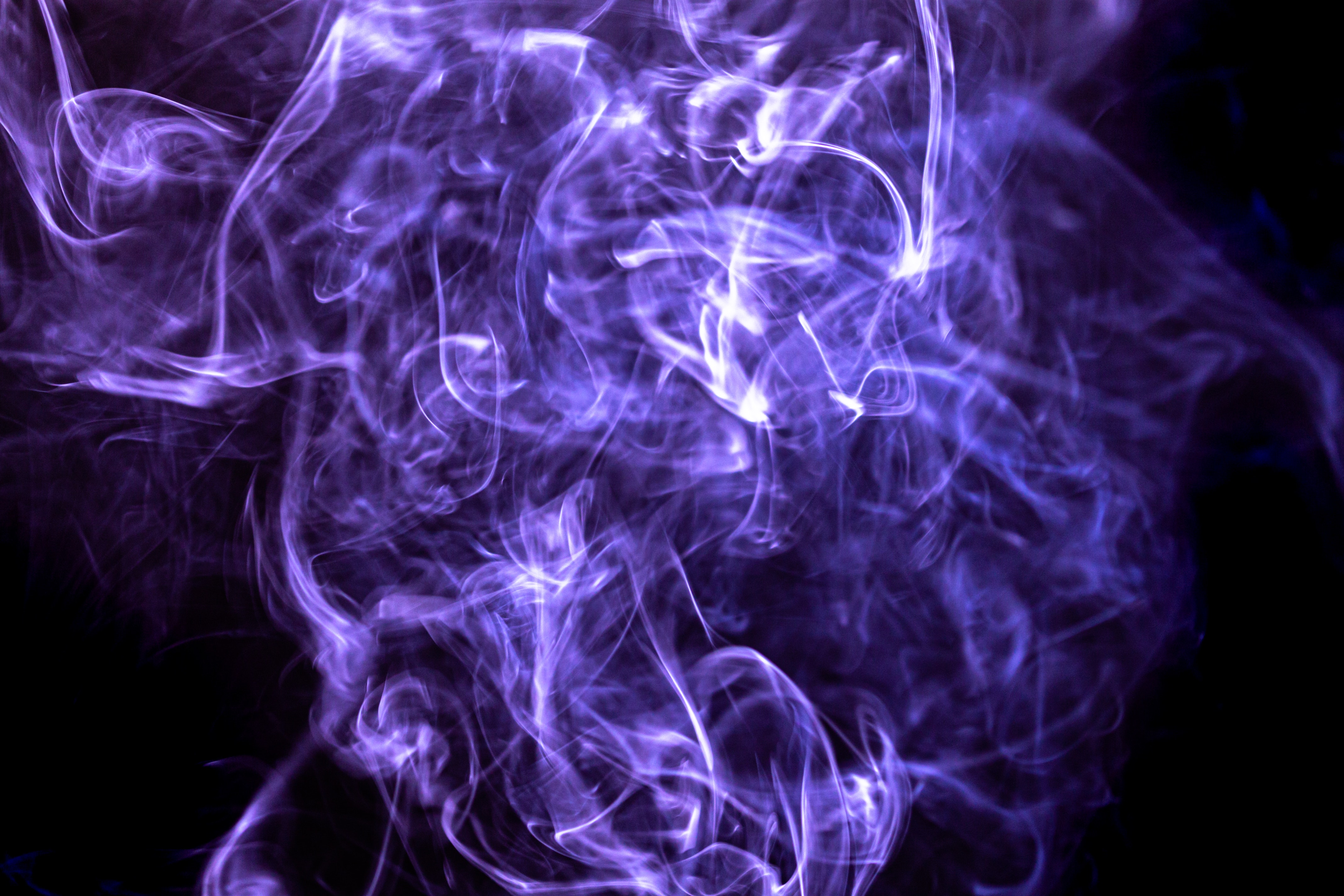 Purple Smoke Background