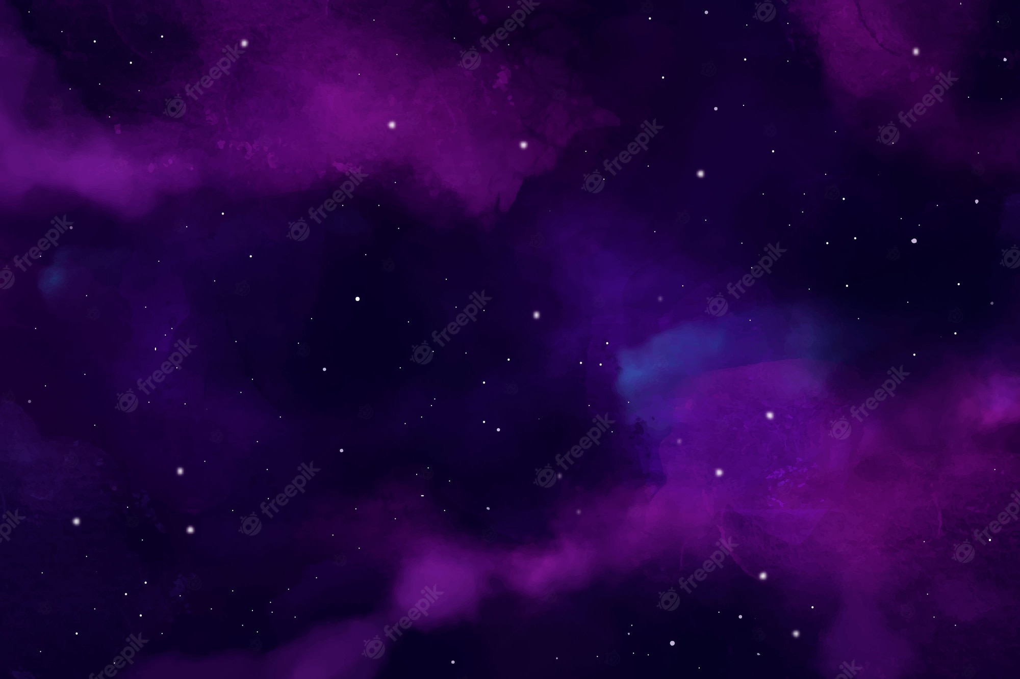 Purple Space Background