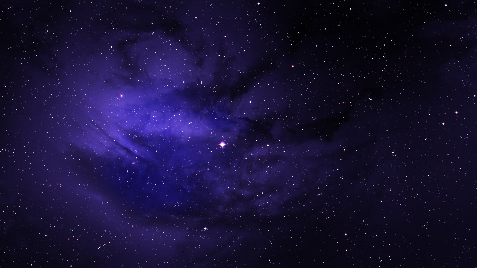 Purple Space Background