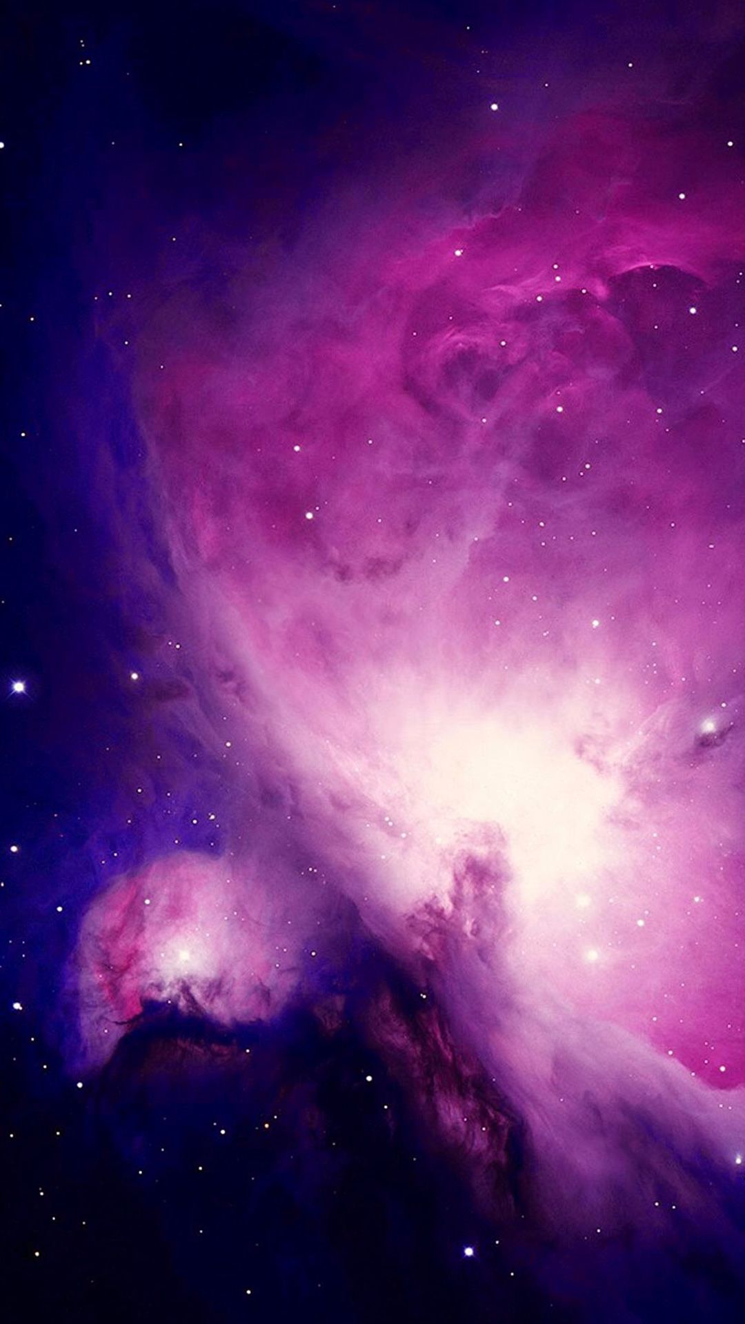 Purple Space Background