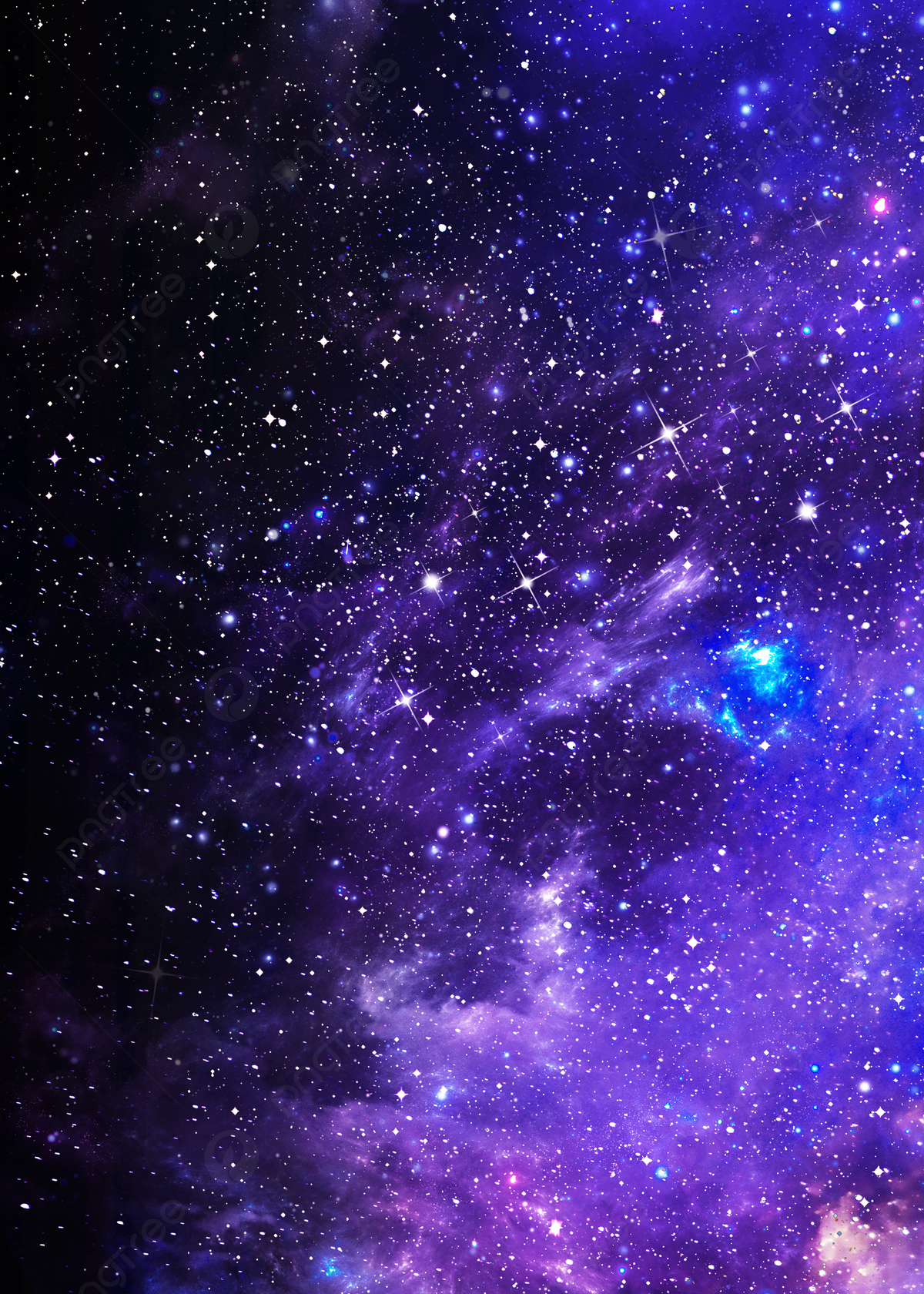 Purple Space Background