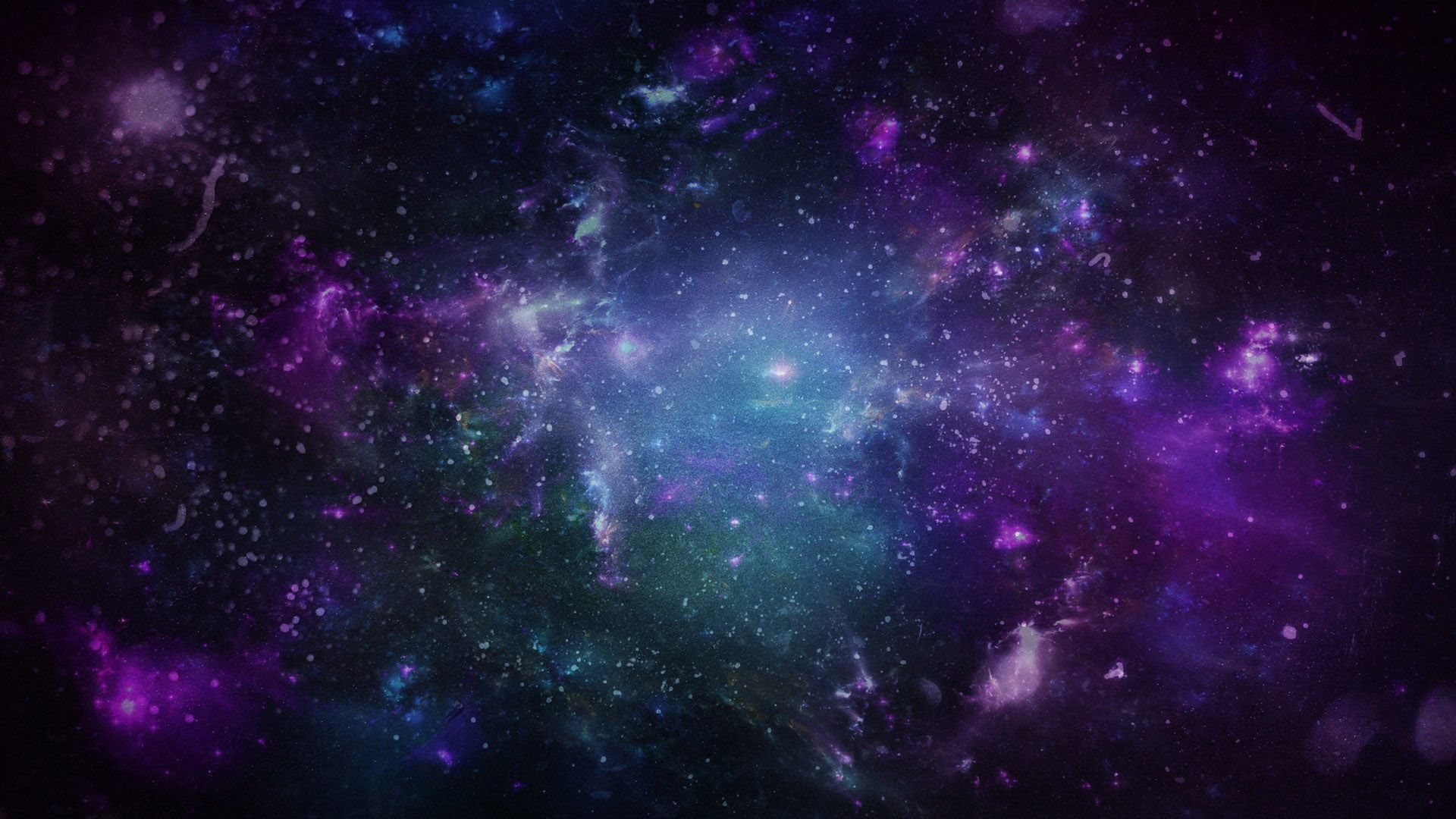 Purple Space Background