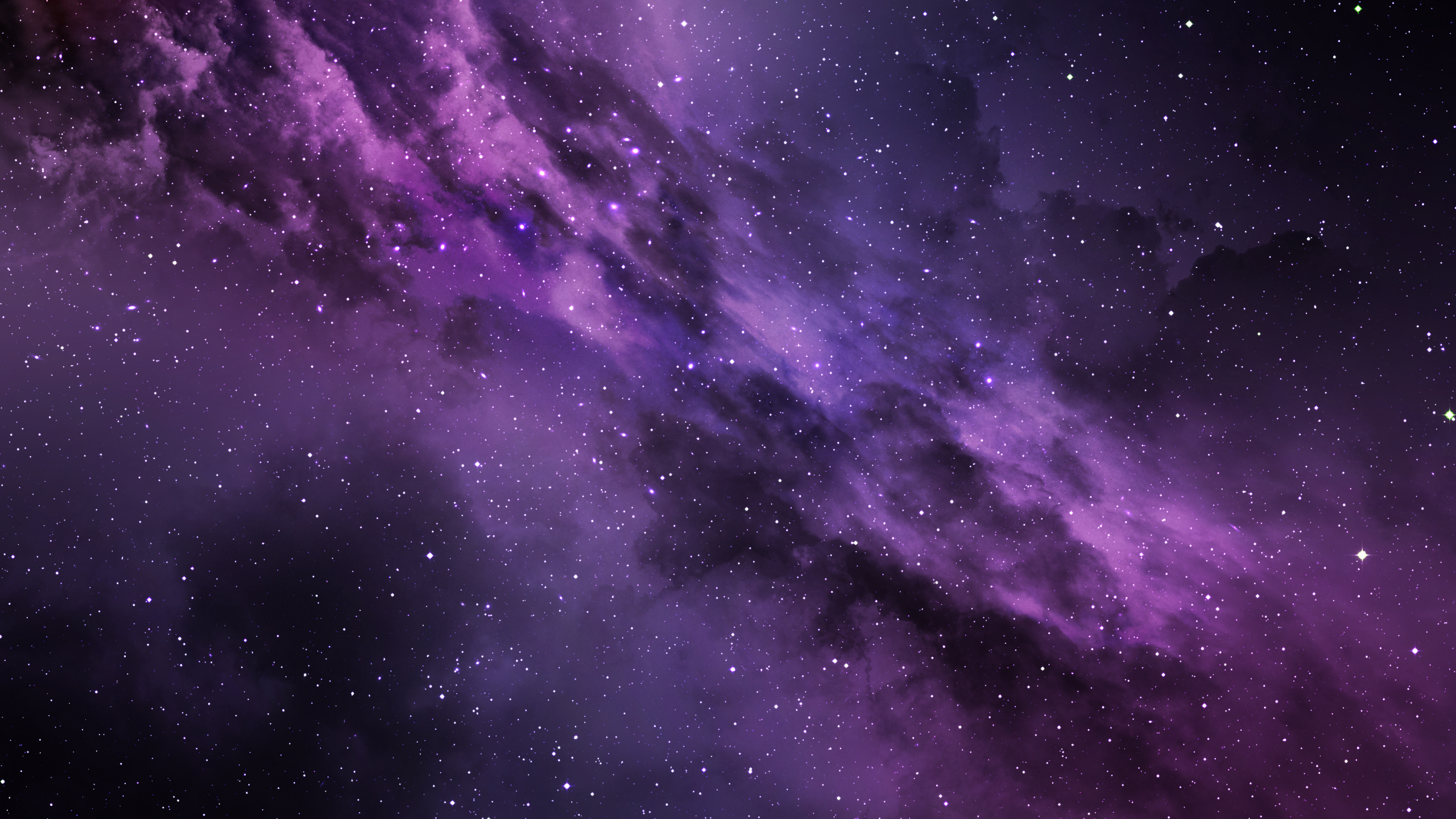 Purple Space Background