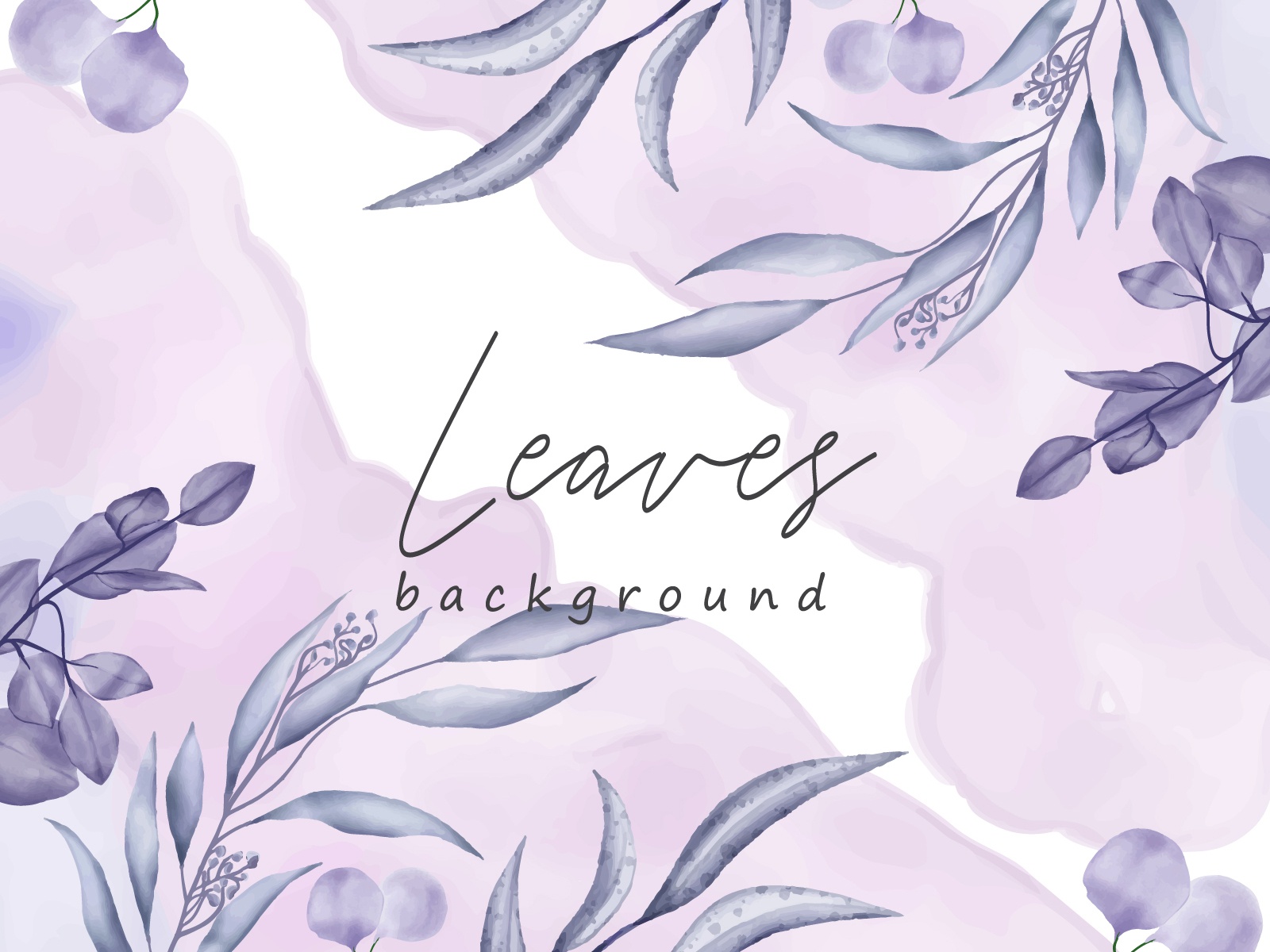 Purple Watercolor Background