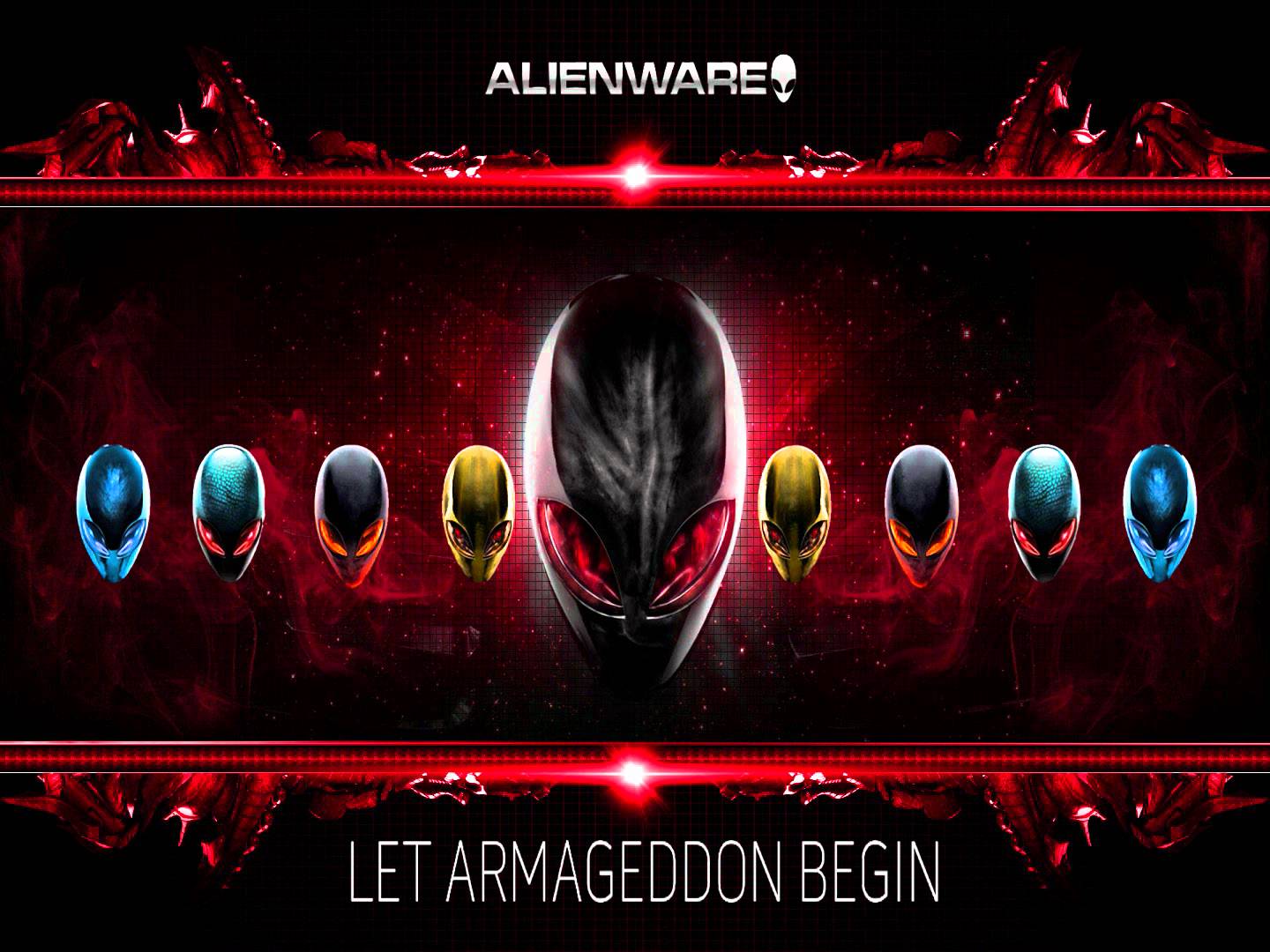 Red Alienware Wallpapers