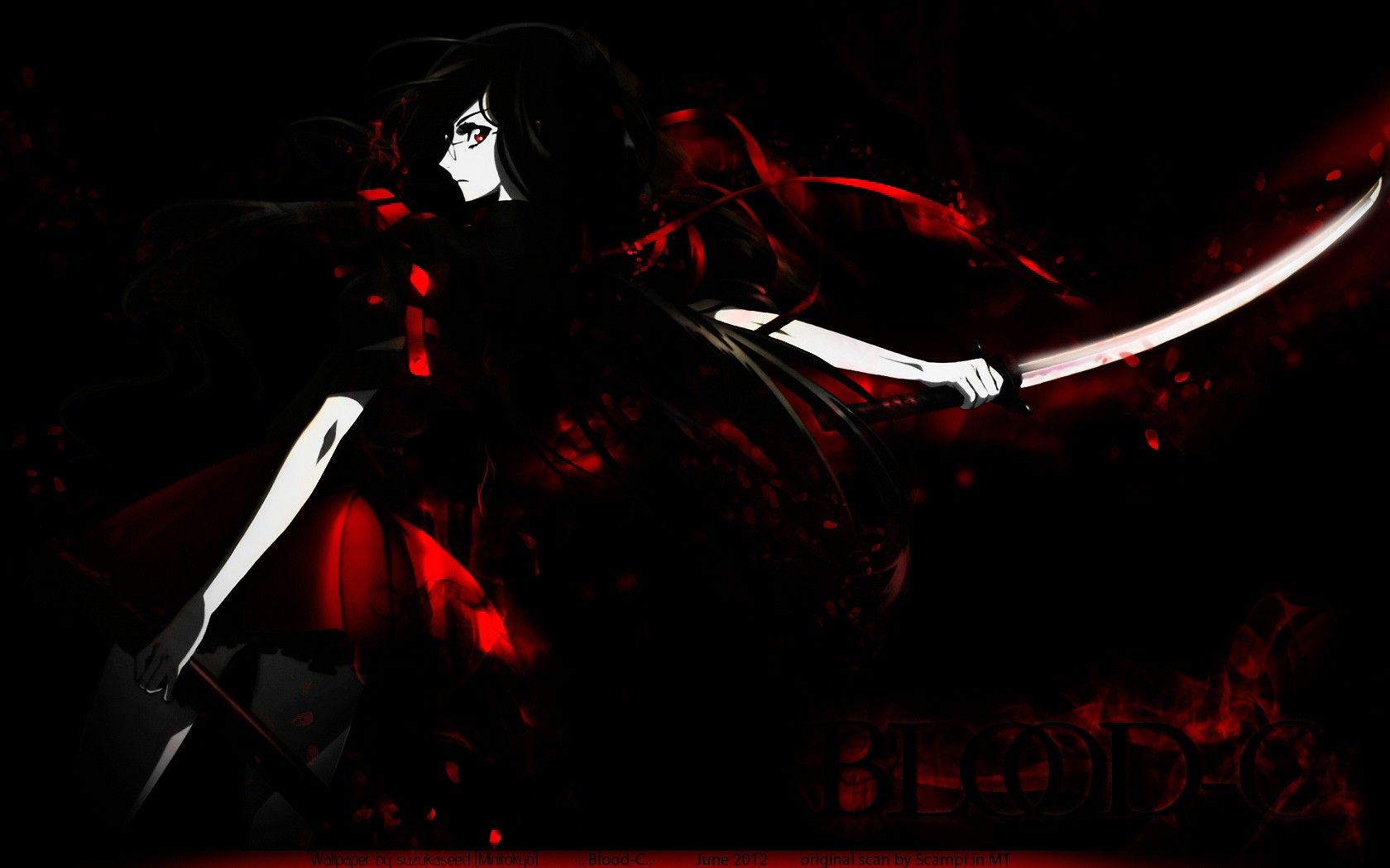 Red And Black Anime Wallpapers