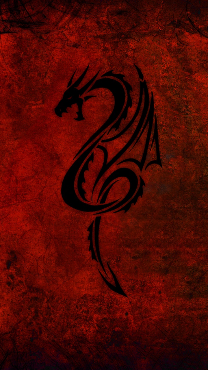 Red And Black Dragon Wallpapers