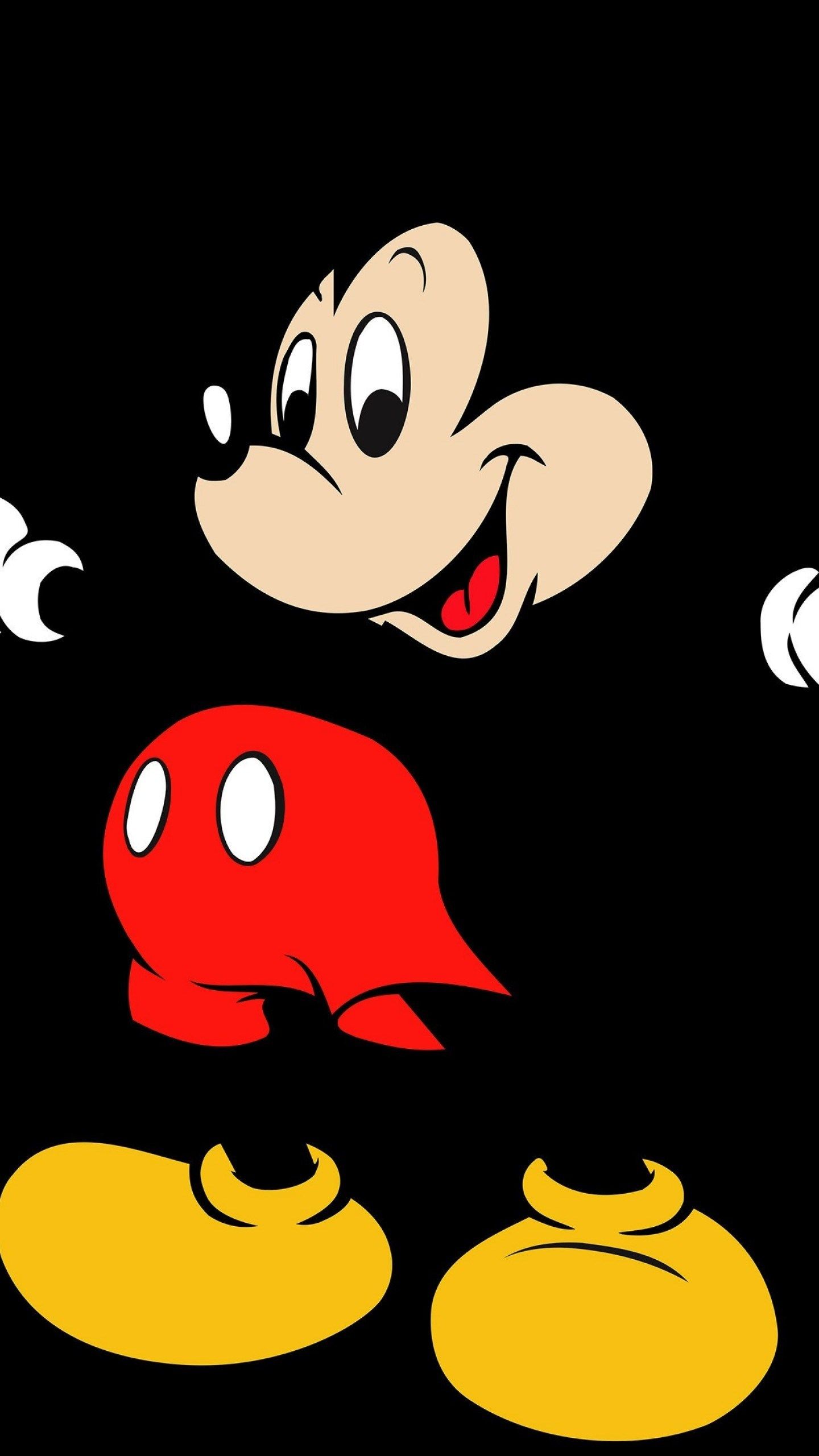 Red And Black Mickey Mouse Wallpapers