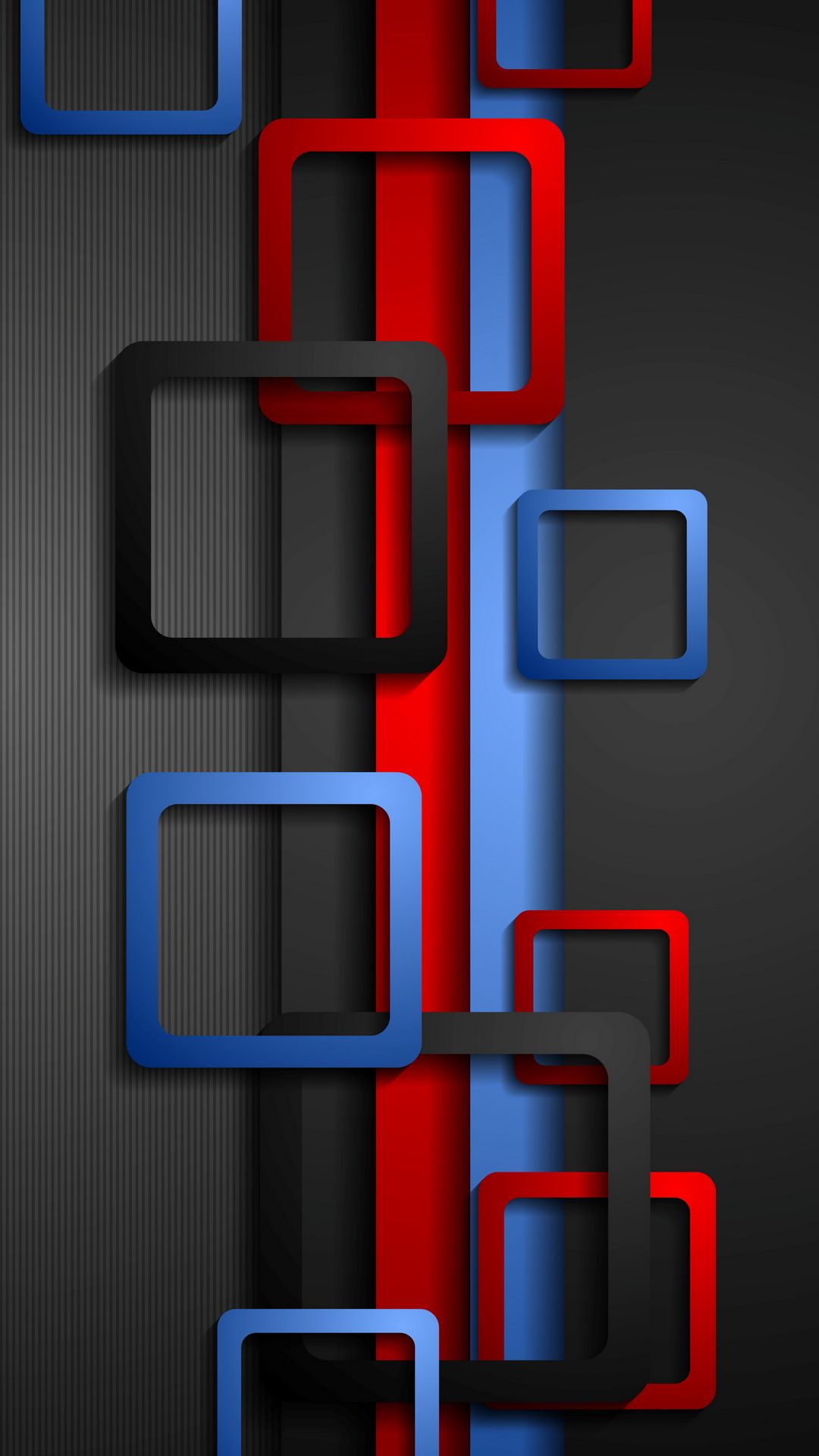 Red And Blue 3D Wallpapers