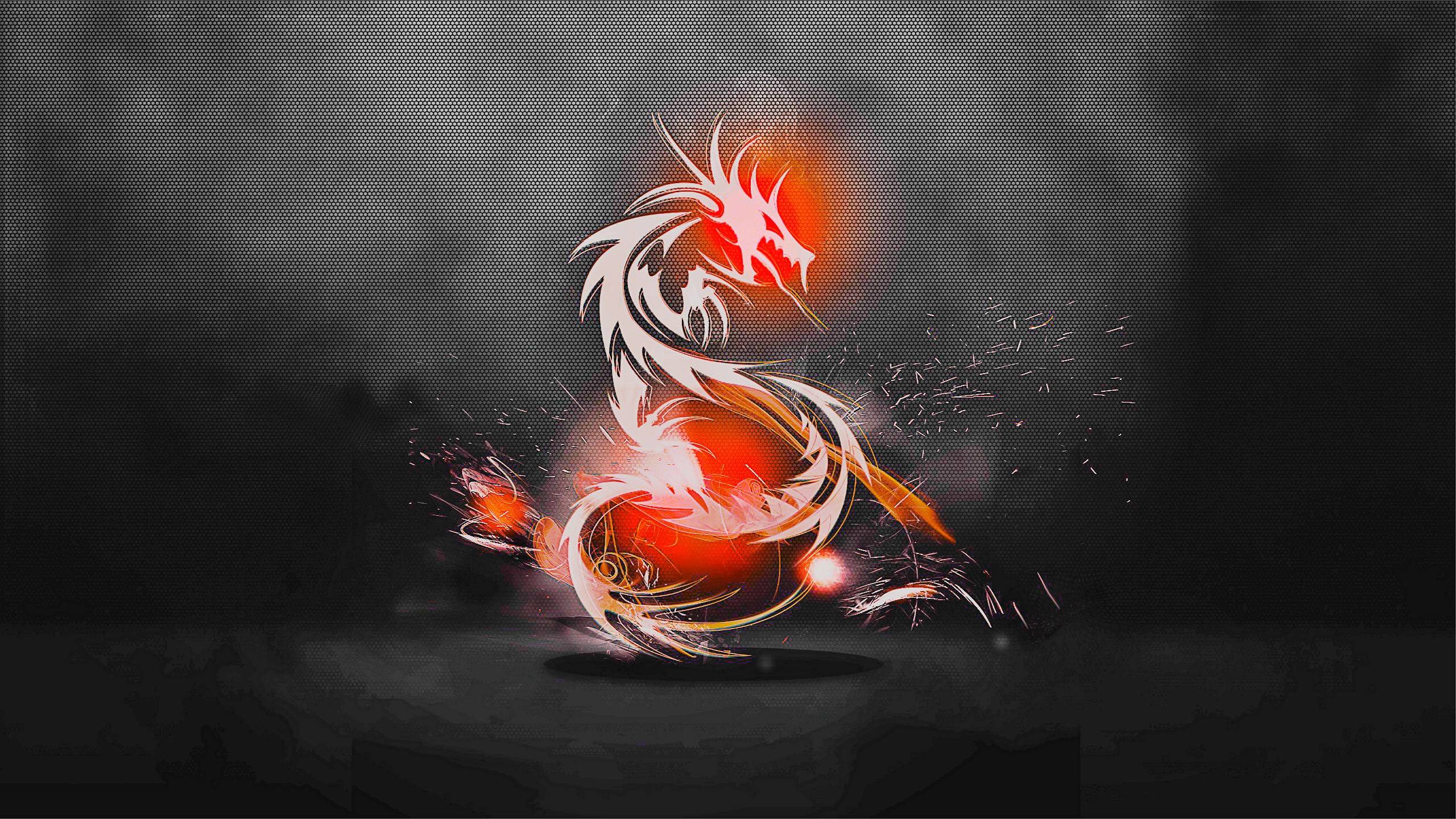 Red And Blue Dragon Wallpapers
