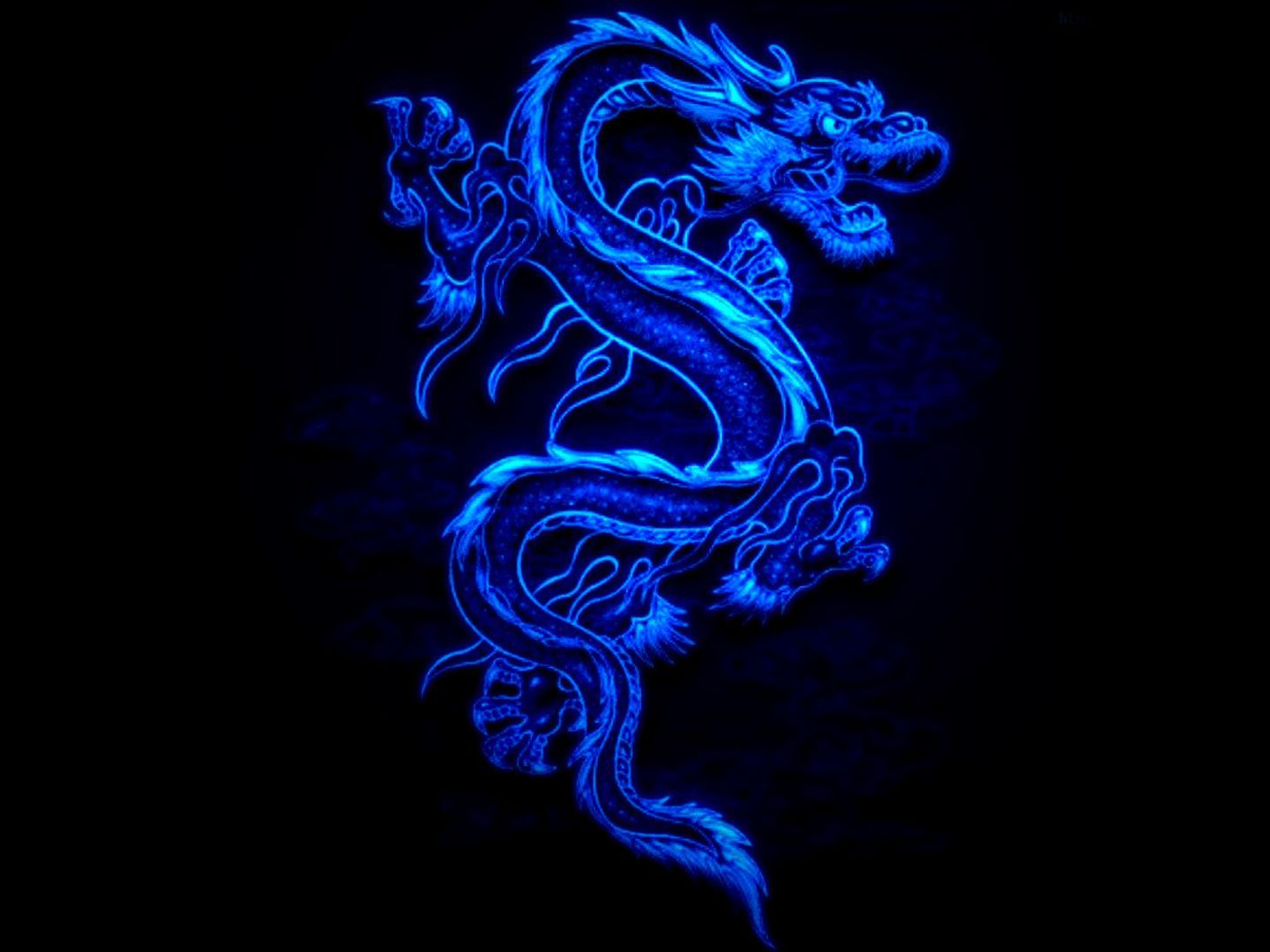 Red And Blue Dragon Wallpapers