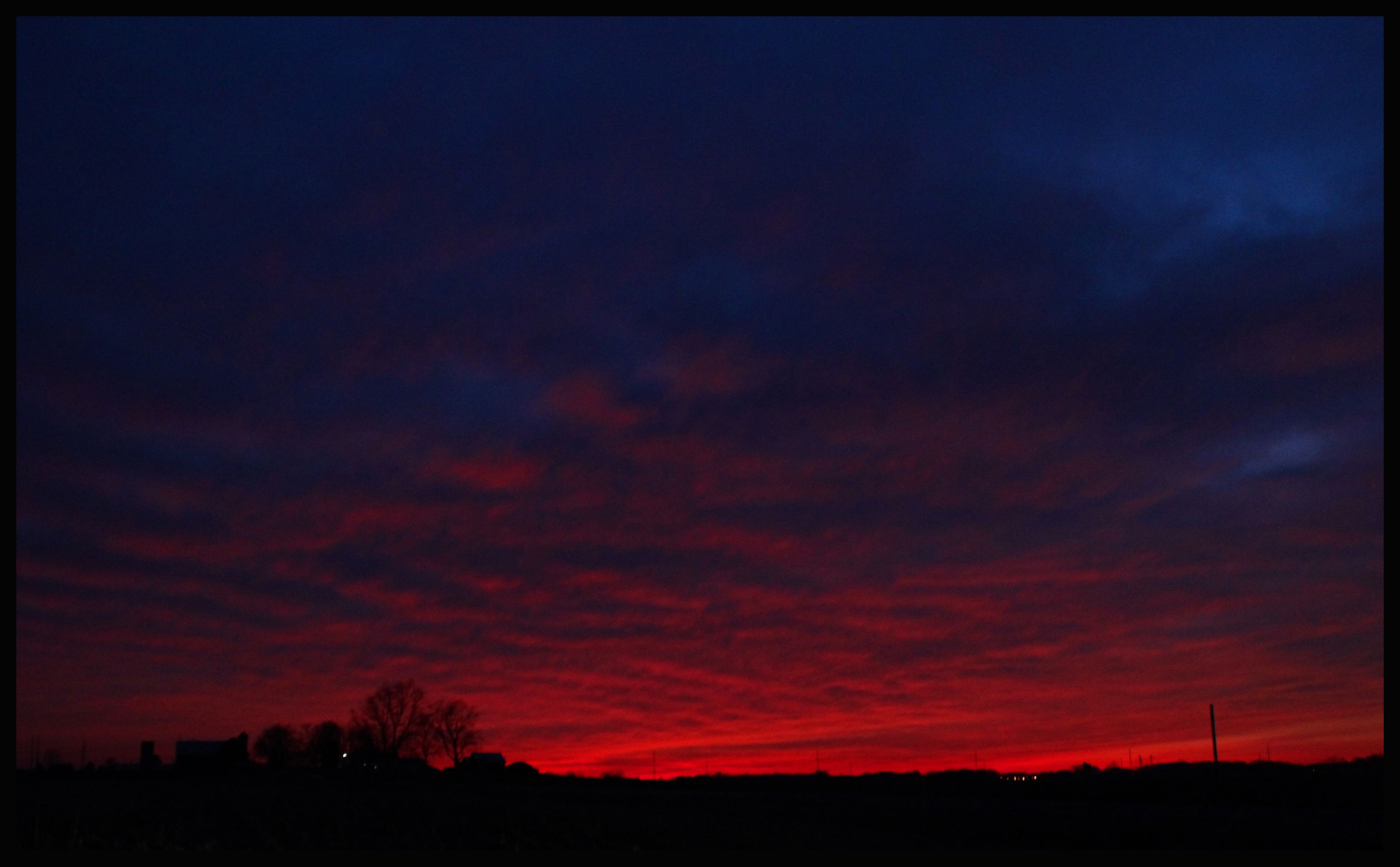 Red And Blue Sky Wallpapers