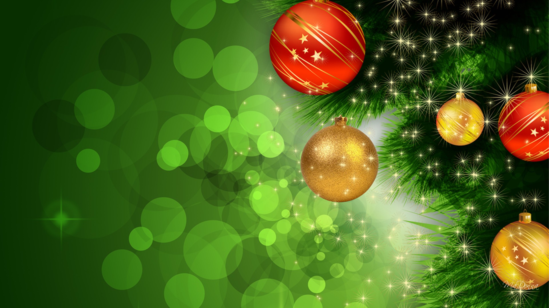 Red And Green Christmas Wallpapers