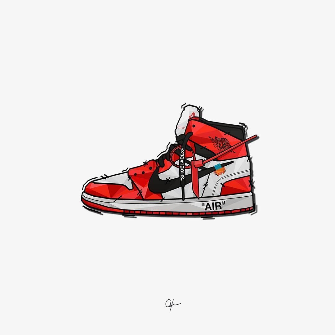 Red And White Jordan Shoes Wallpapers