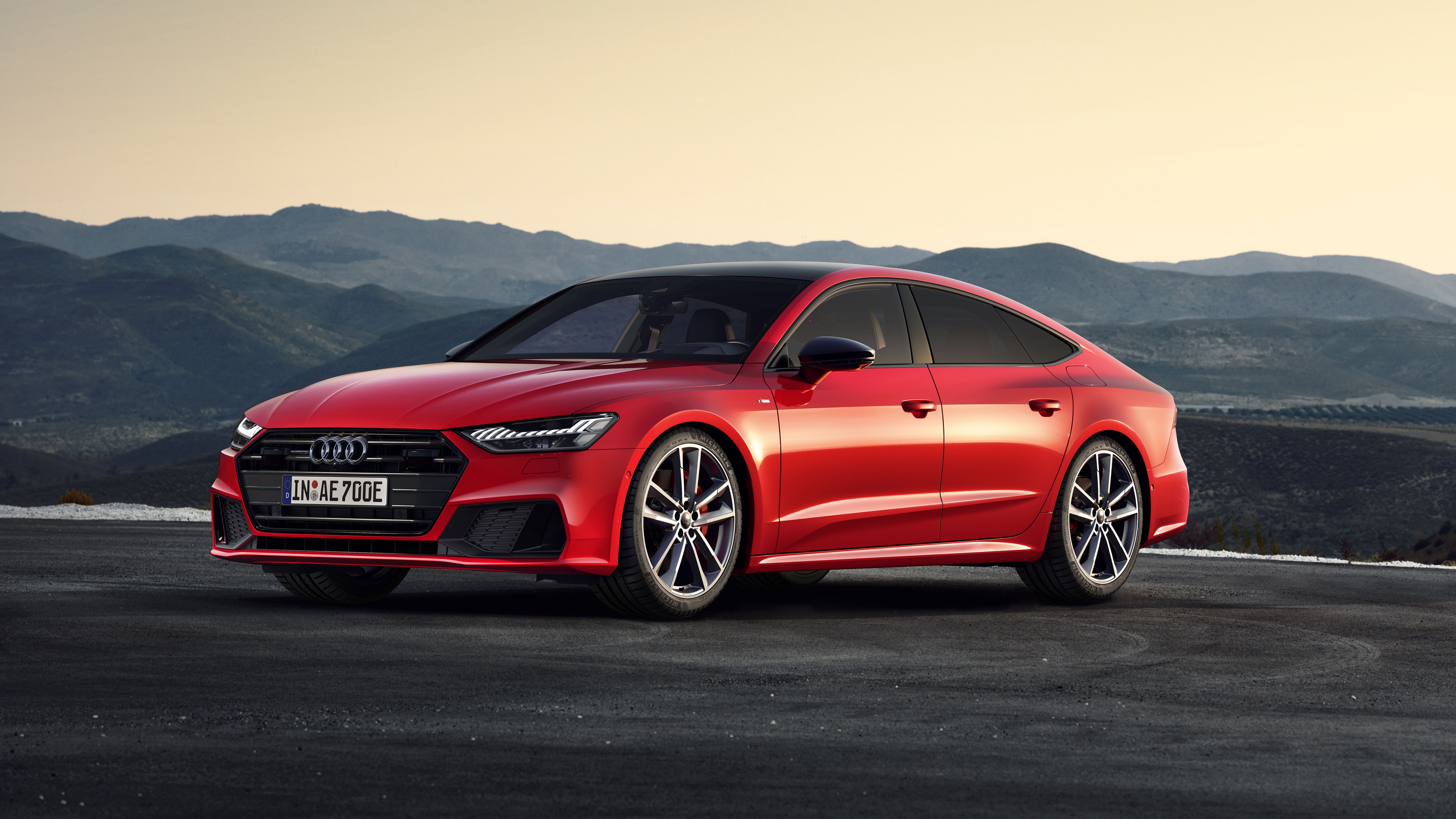 Red Audi A7 Wallpapers