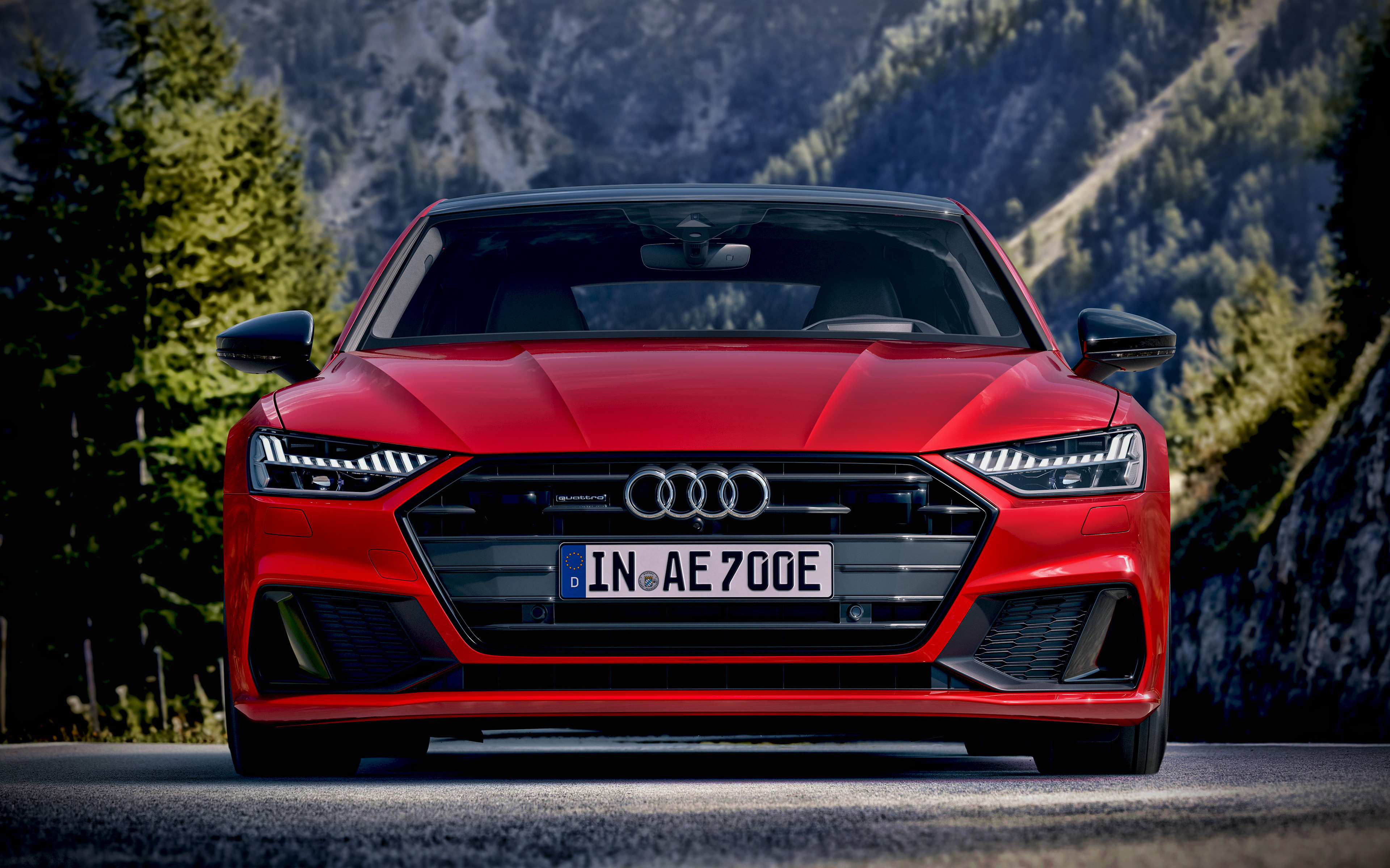 Red Audi A7 Wallpapers