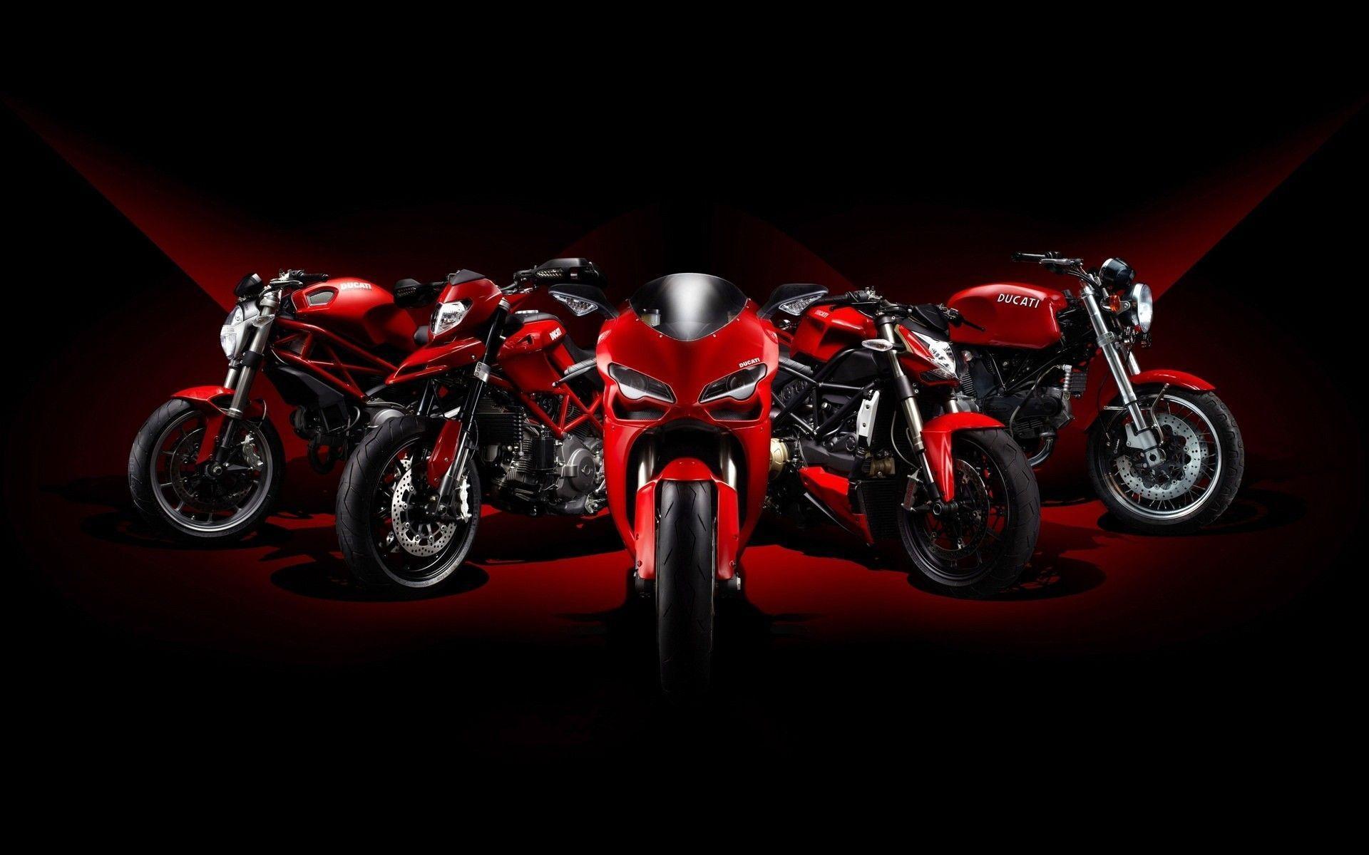 Red Bike Wallpapers
