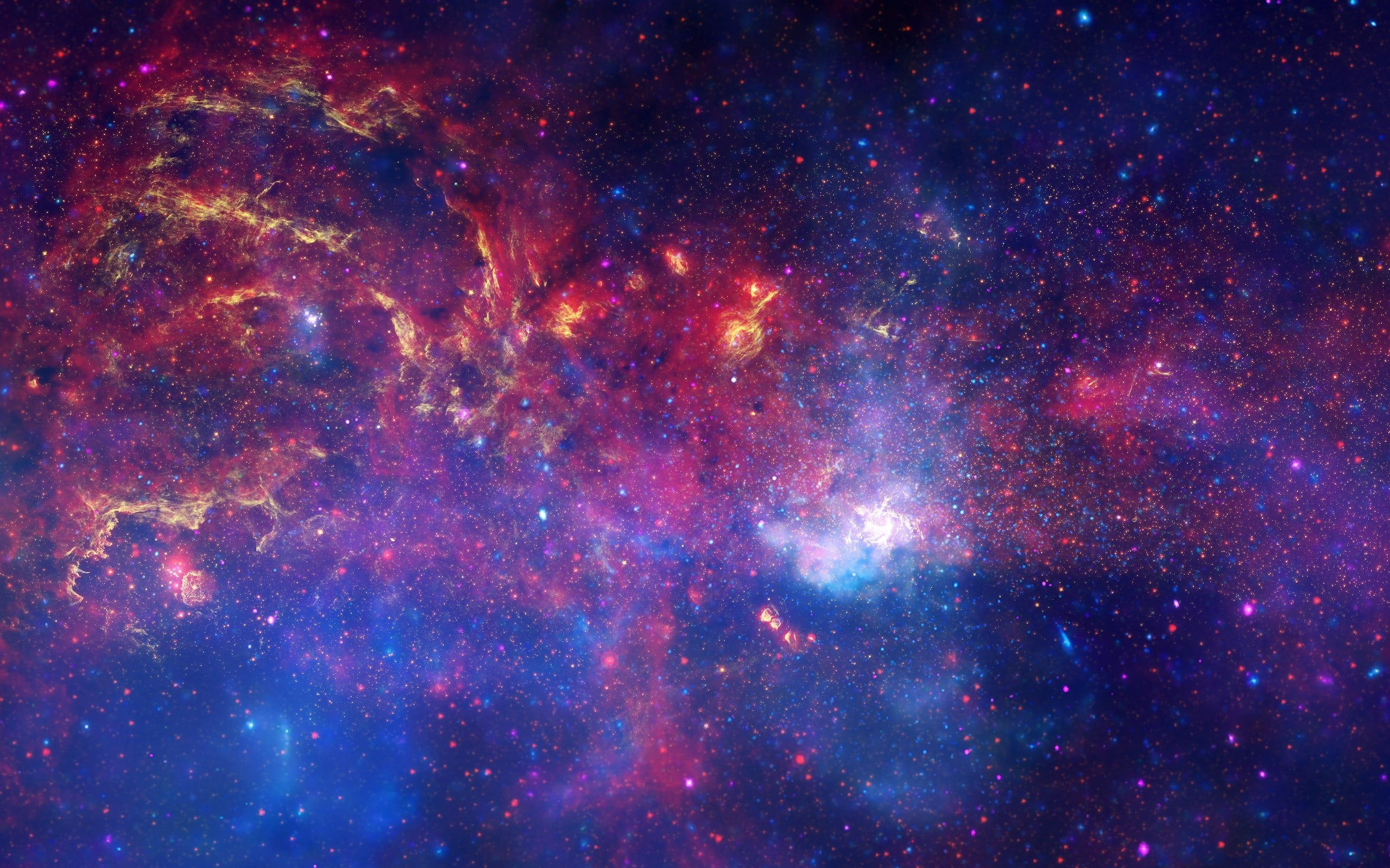 Red Blue Galaxy Wallpapers