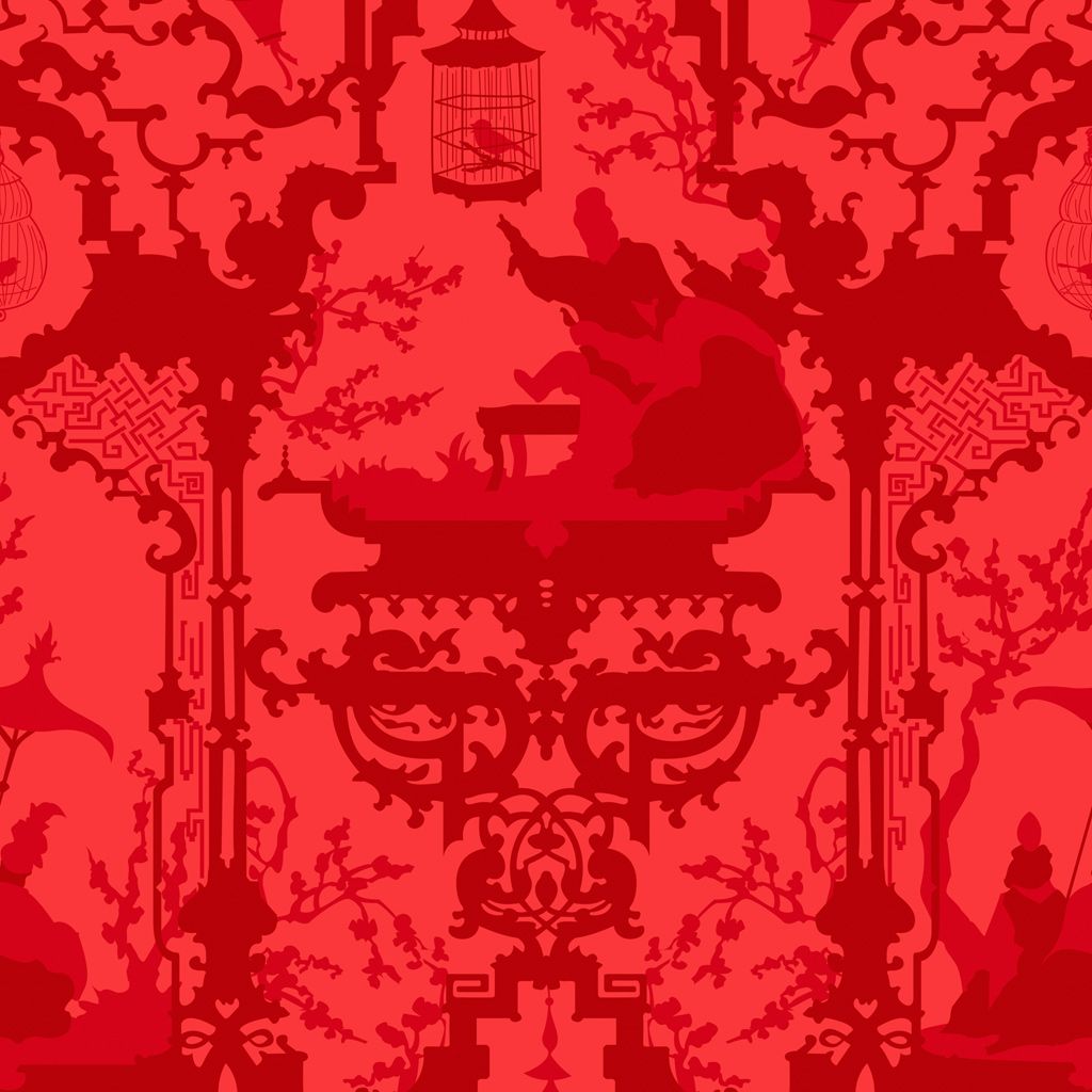 Red Chinese Wallpapers