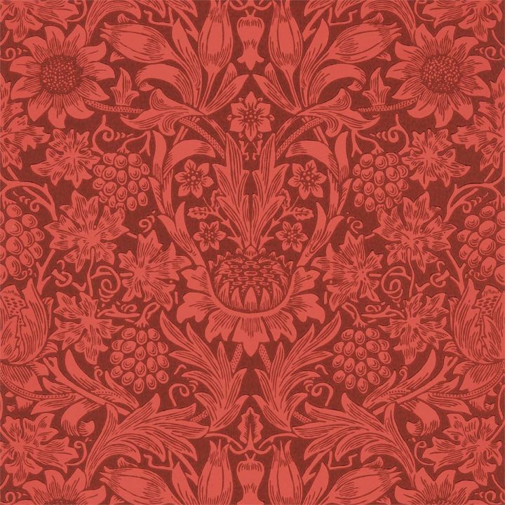 Red Damask Wallpapers