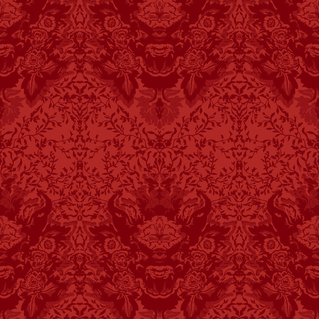 Red Damask Wallpapers