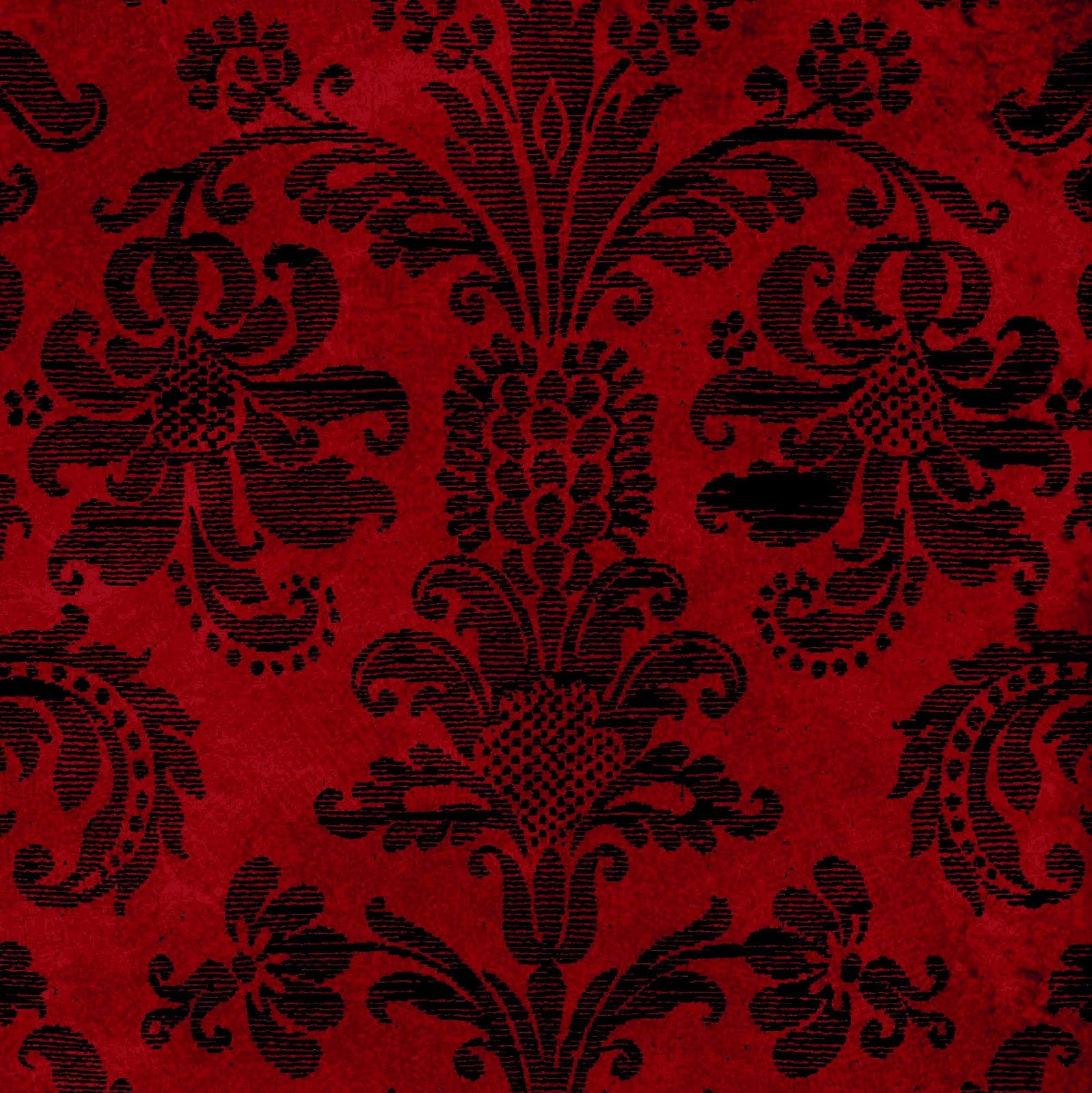 Red Damask Wallpapers