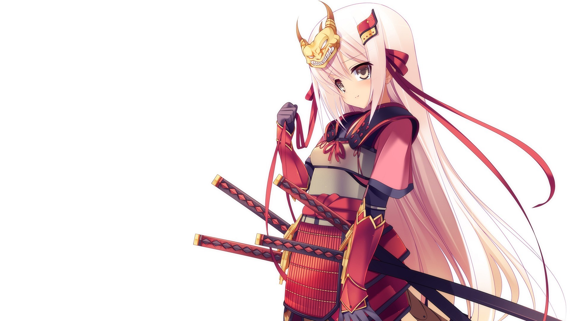 Red Devil Samurai Katanas Wallpapers