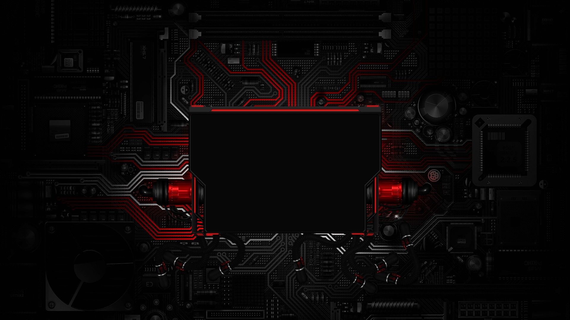 Red Electronic Wallpapers