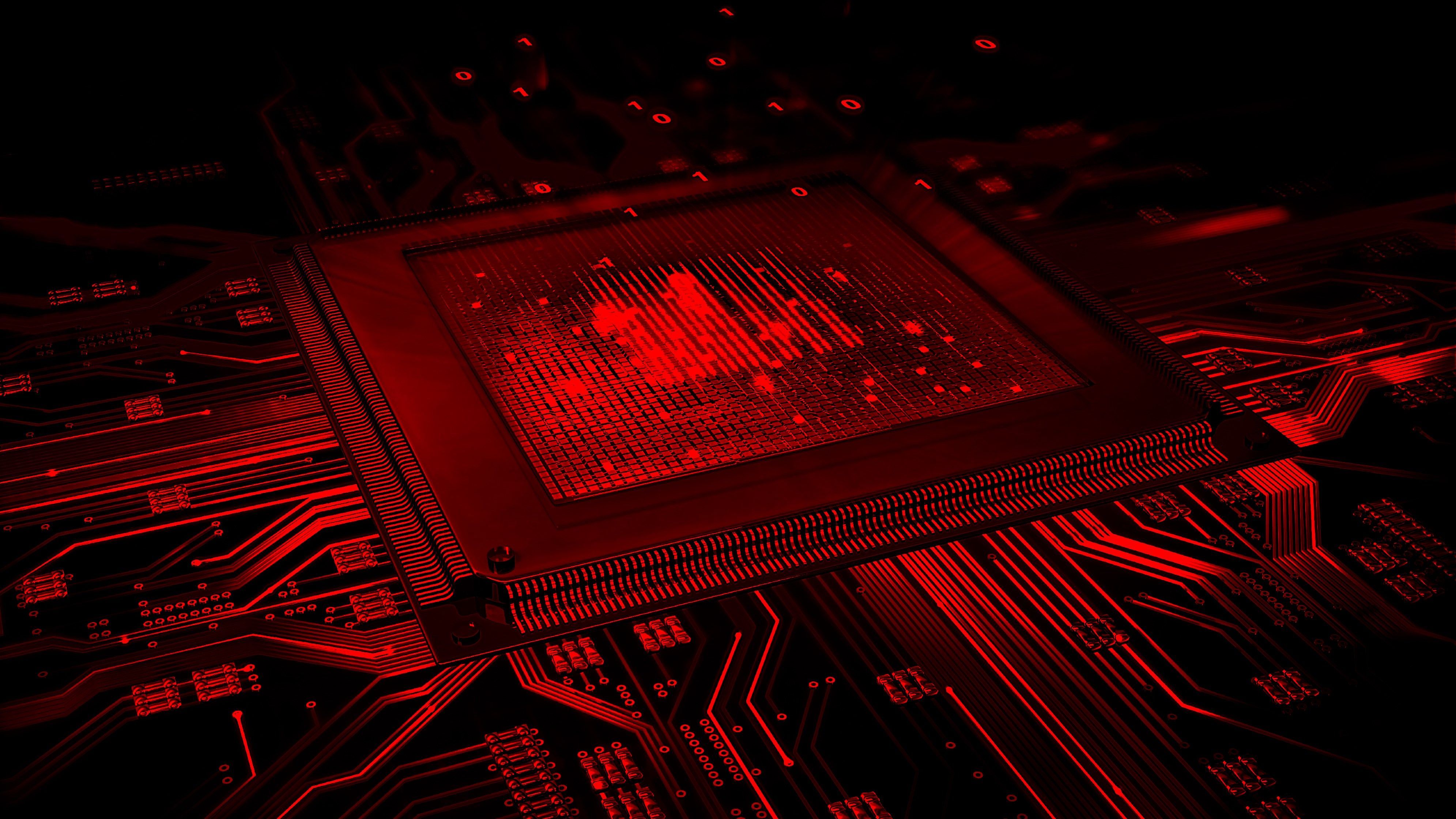 Red Electronic Wallpapers