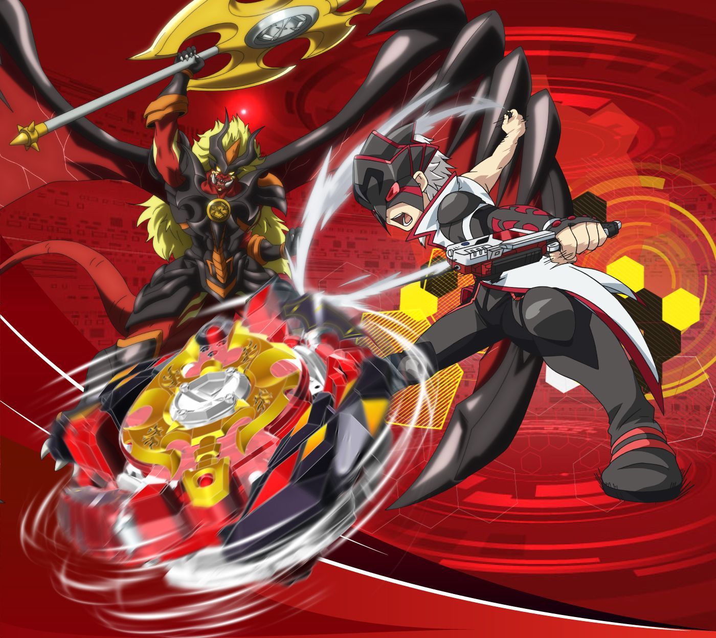 Red Eye Beyblade Wallpapers