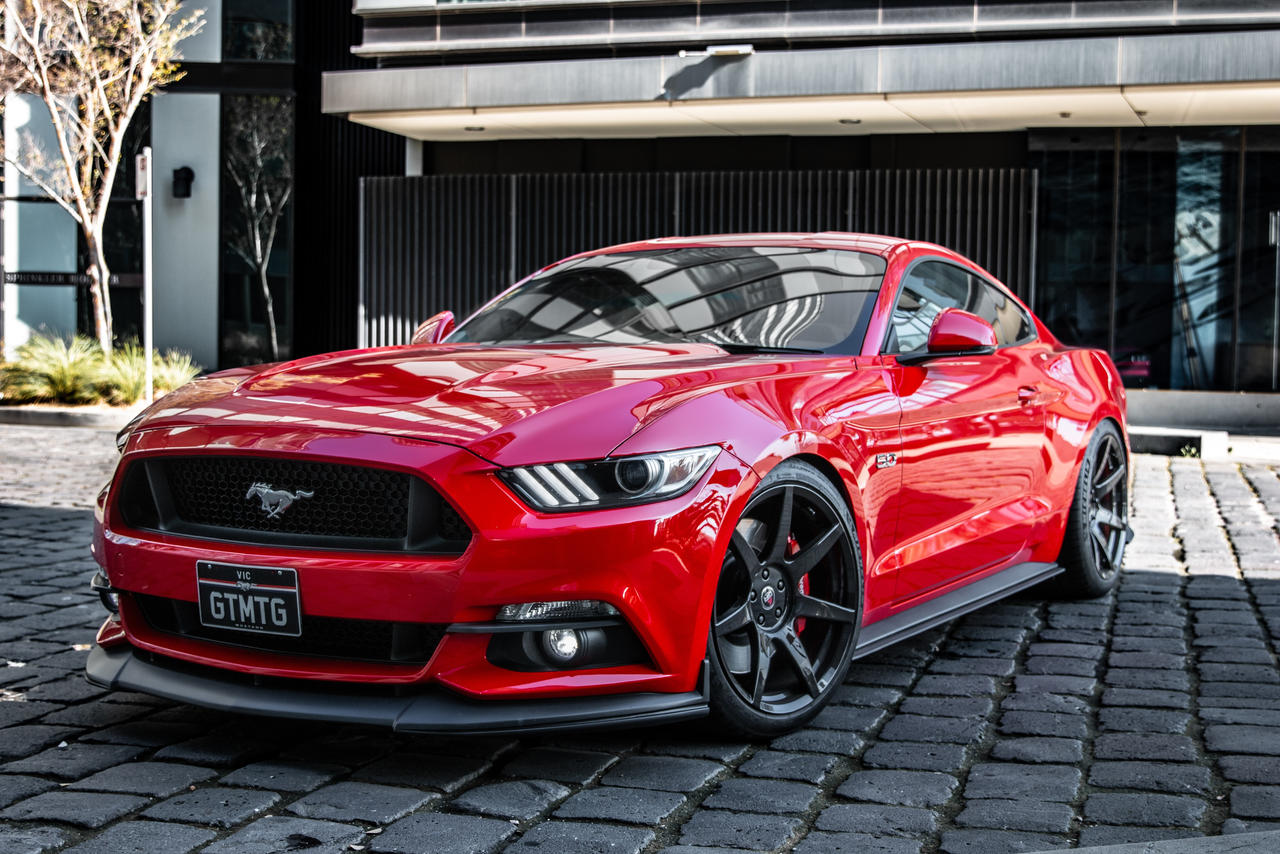 Red Ford Mustang Wallpapers