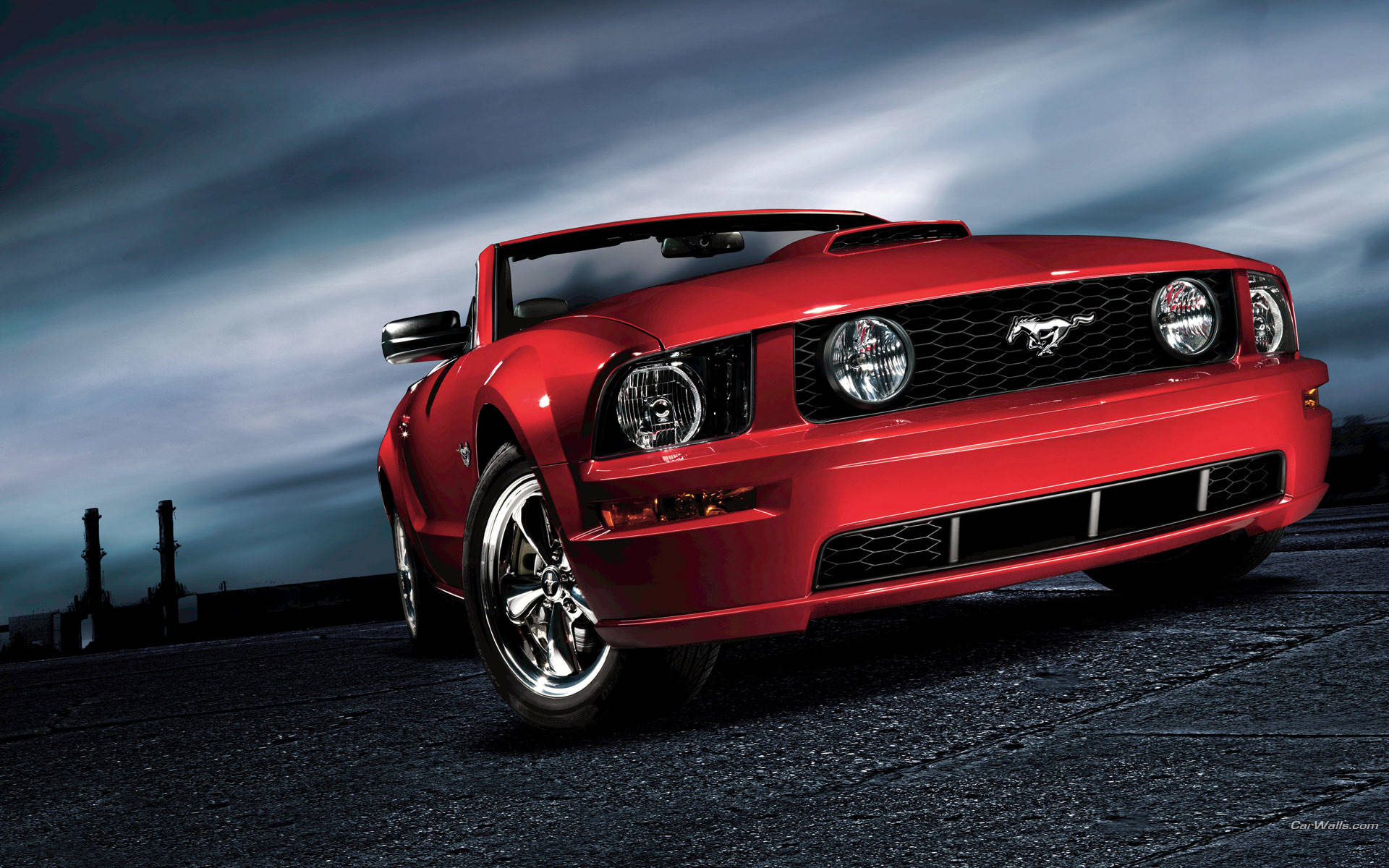 Red Ford Mustang Wallpapers