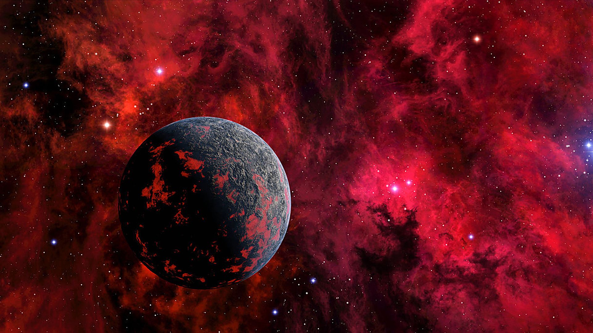 Red Galaxy Hd Wallpapers