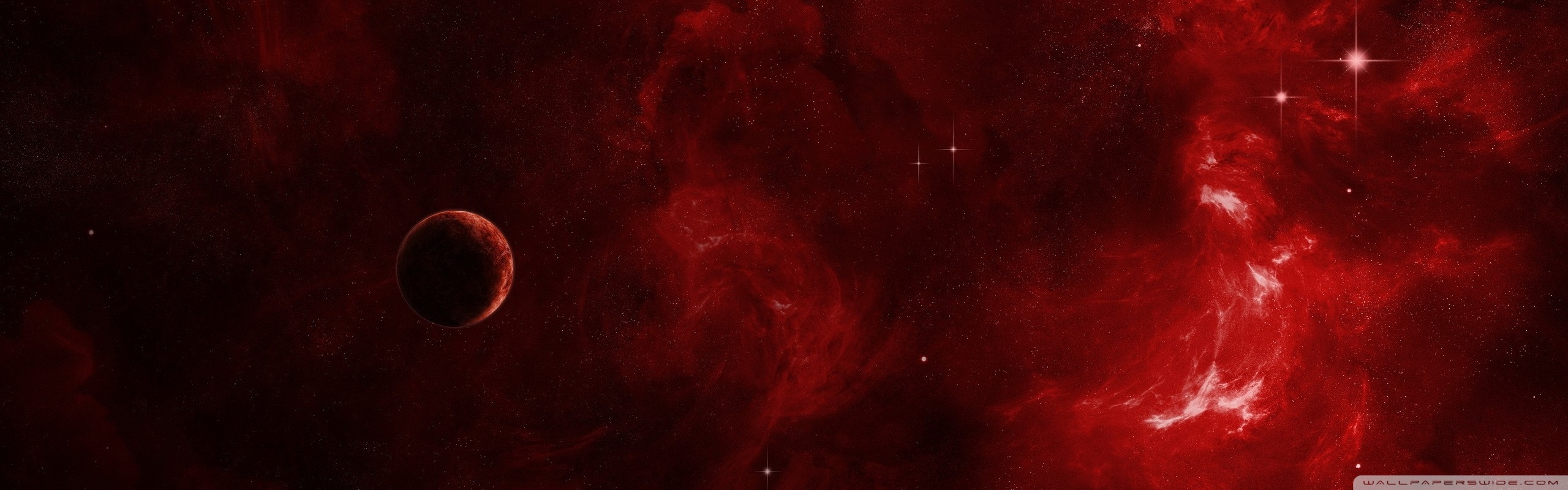 Red Galaxy Hd Wallpapers