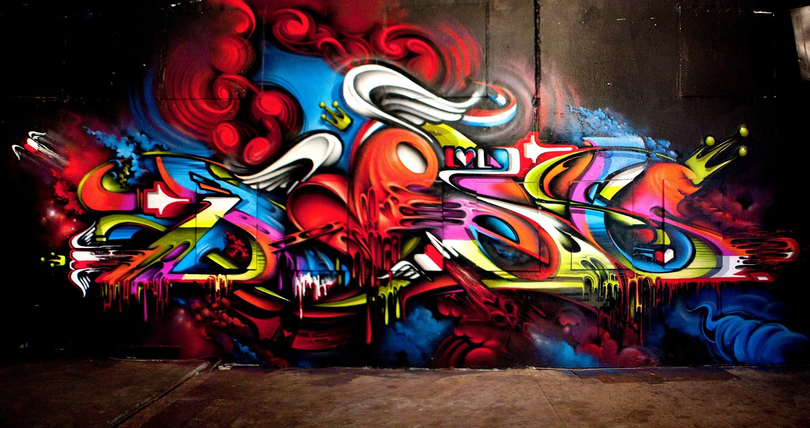 Red Graffiti Wallpapers