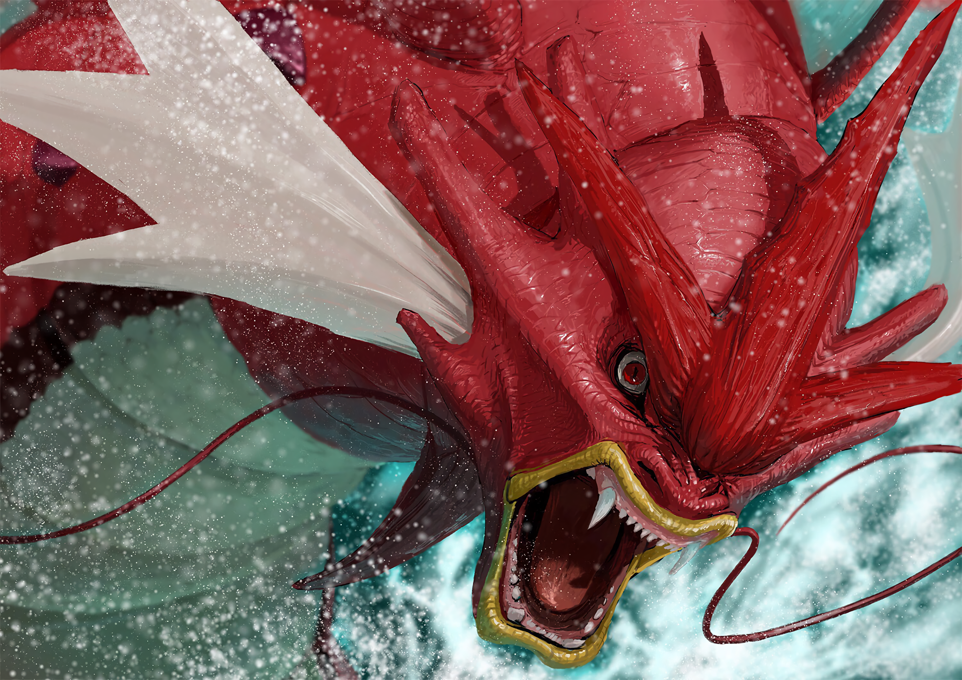 Red Gyarados Wallpapers