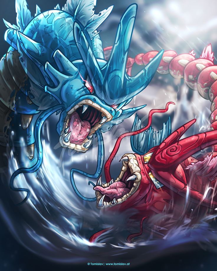 Red Gyarados Wallpapers