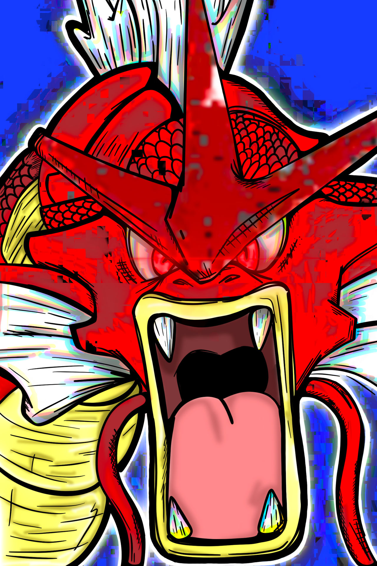 Red Gyarados Wallpapers