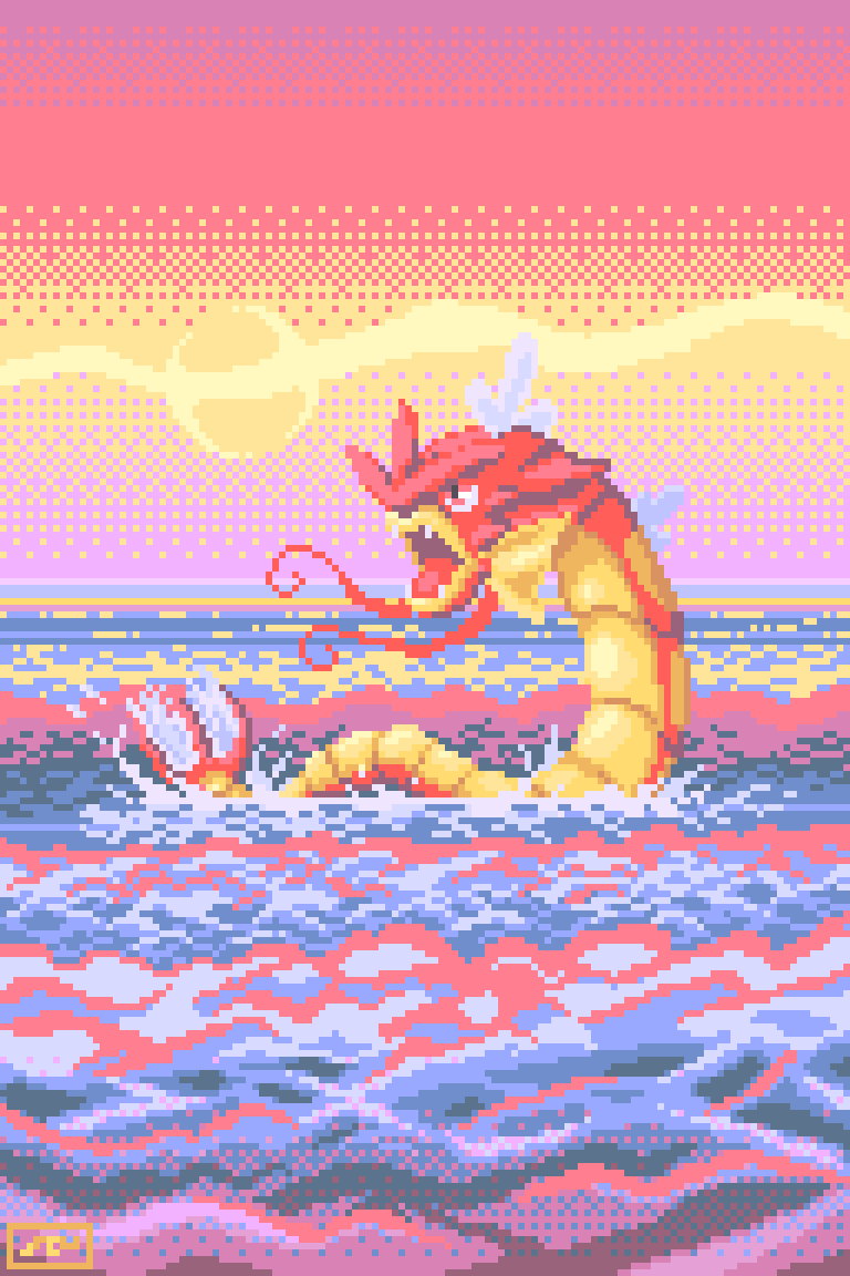 Red Gyarados Wallpapers