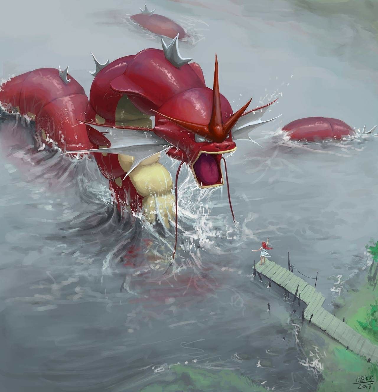 Red Gyarados Wallpapers