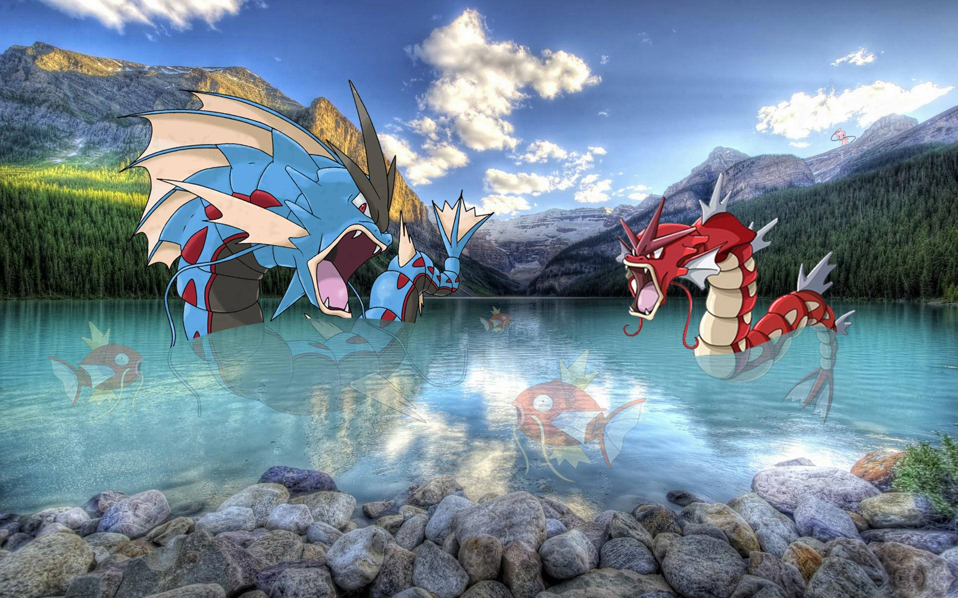 Red Gyarados Wallpapers