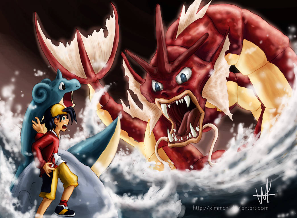 Red Gyarados Wallpapers