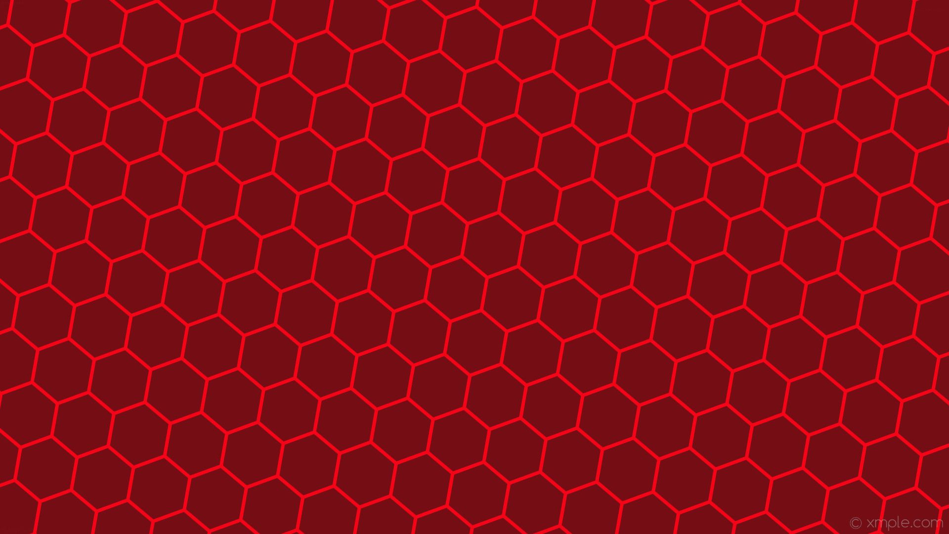 Red Hexagon Wallpapers