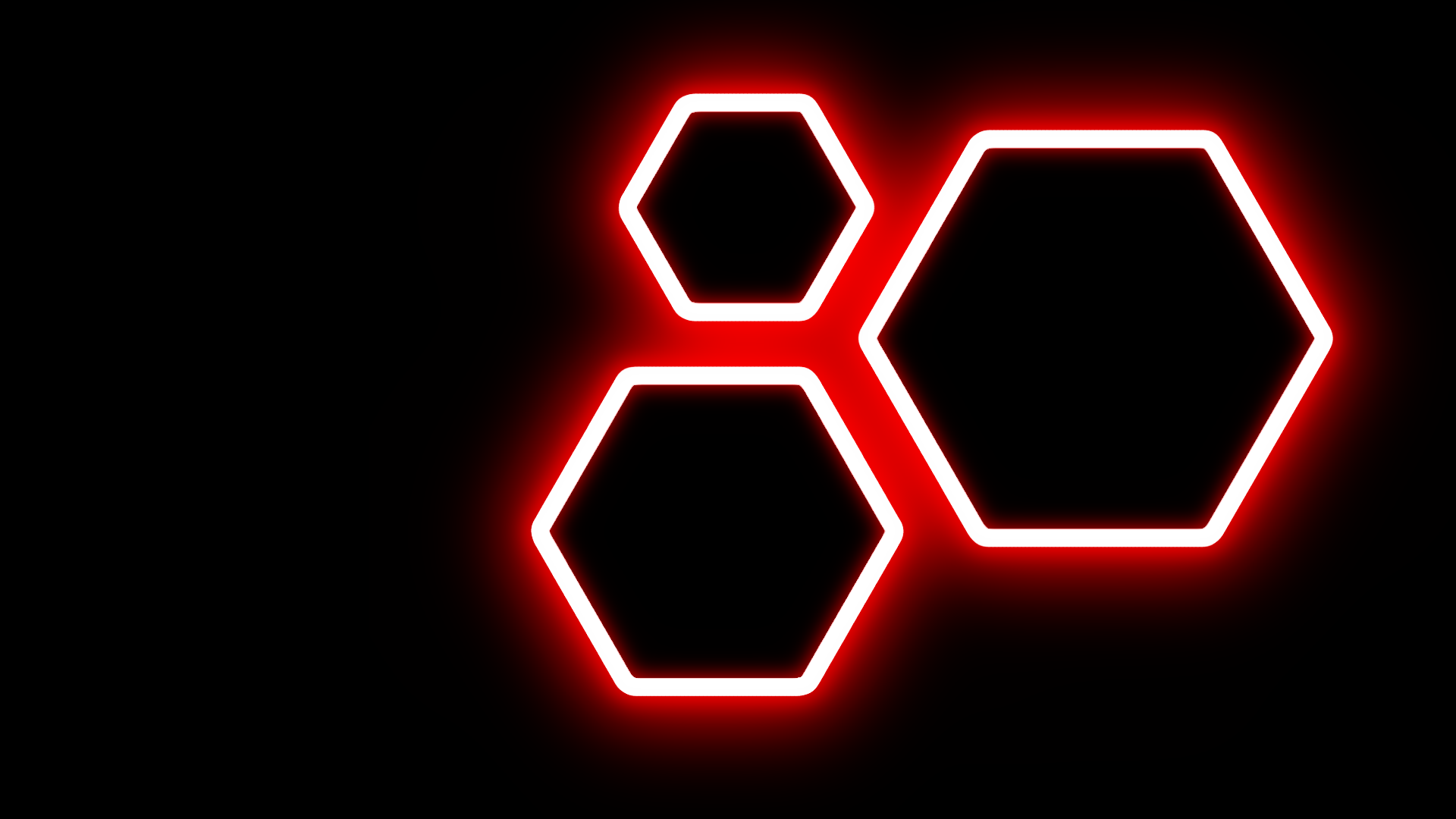 Red Hexagon Wallpapers