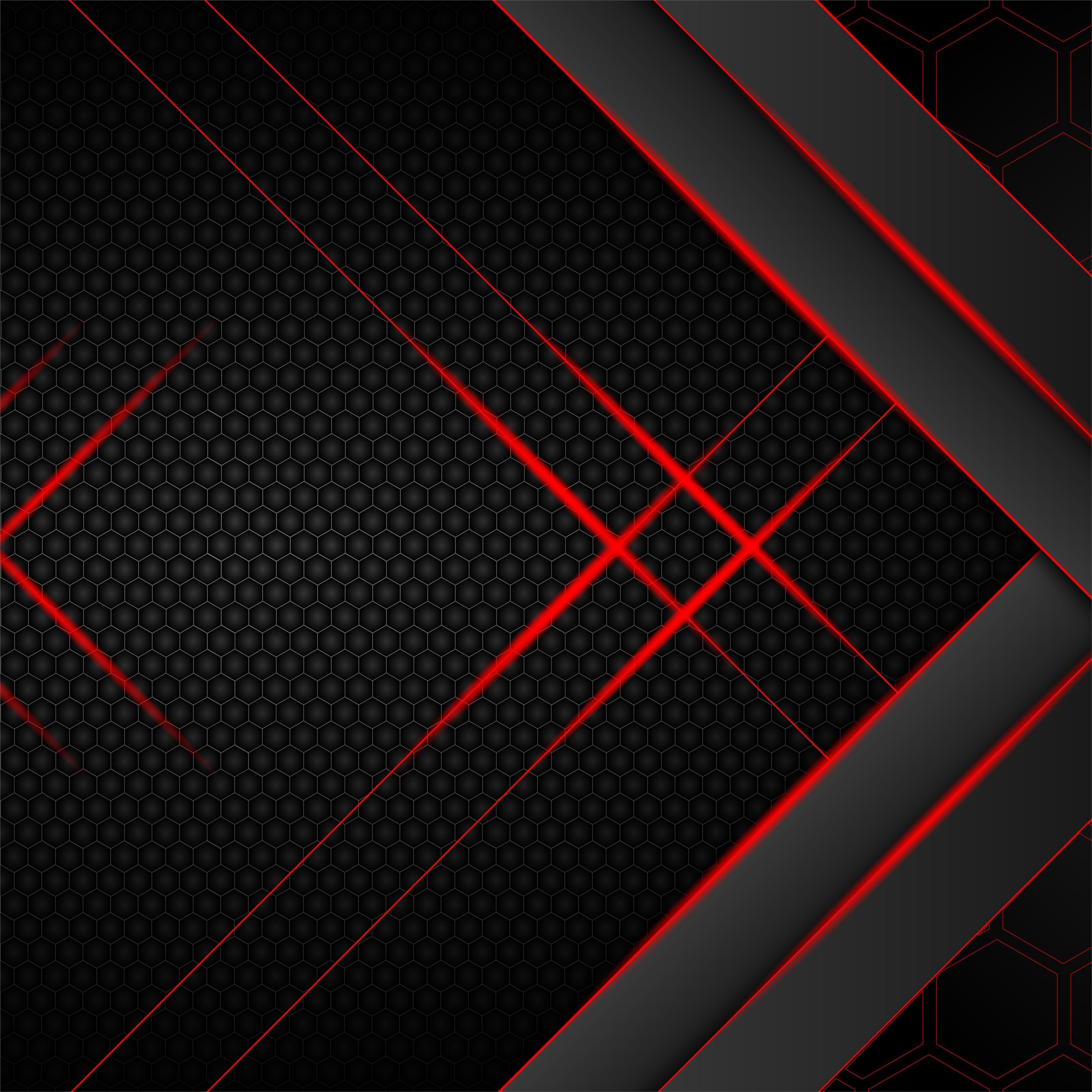 Red Hexagon Wallpapers