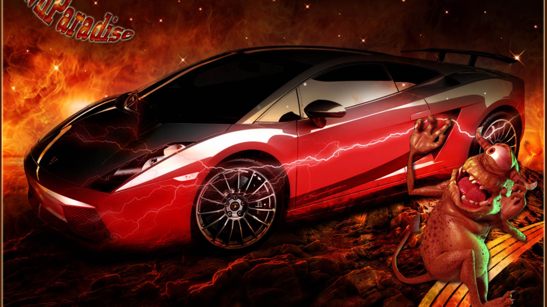 Red Hot Cars Wallpapers